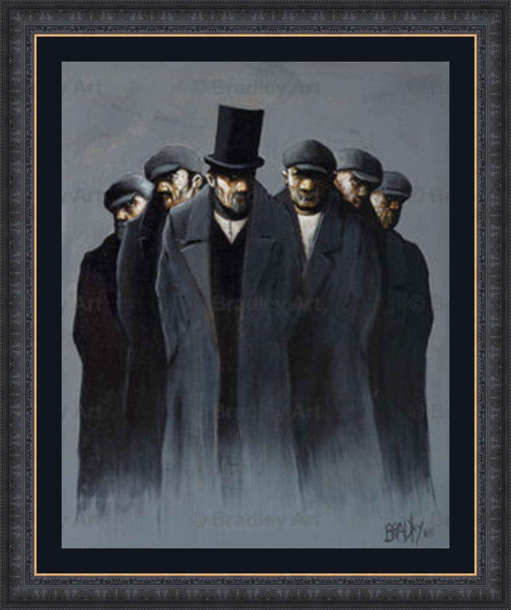 "Men of Business" HE Canvas