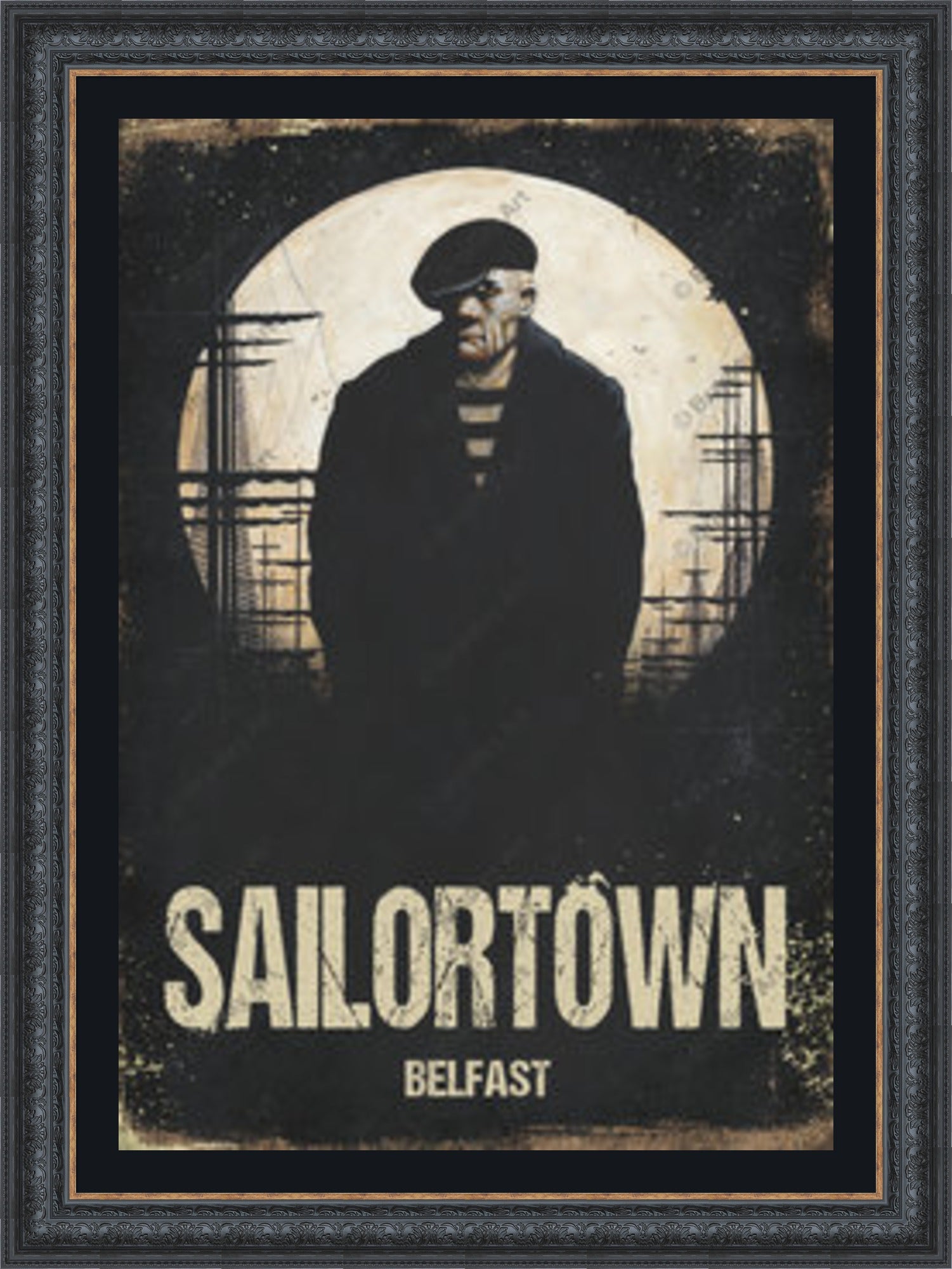 "Sailortown Belfast" HE Canvas