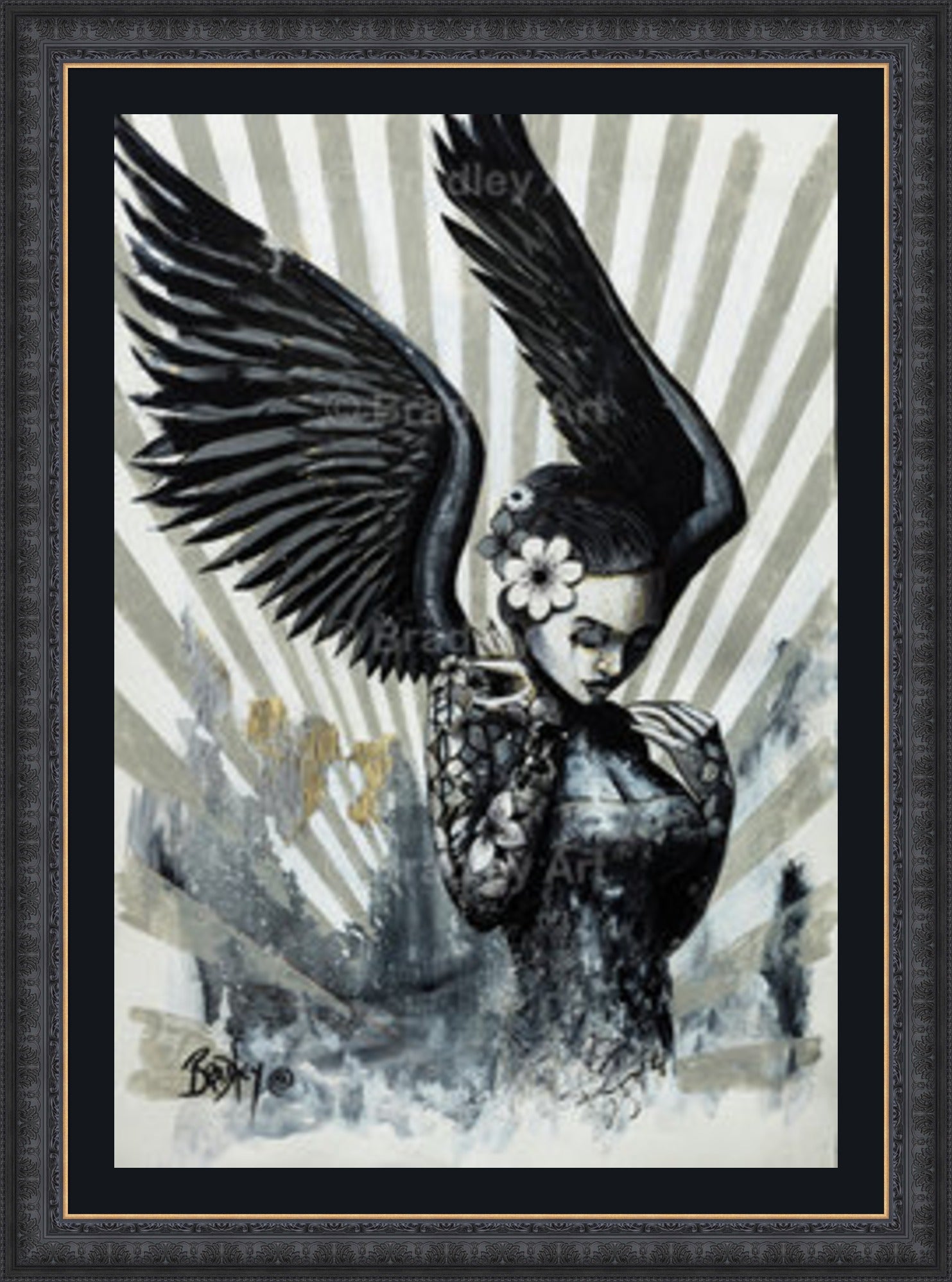 "My Angel II" HE Canvas