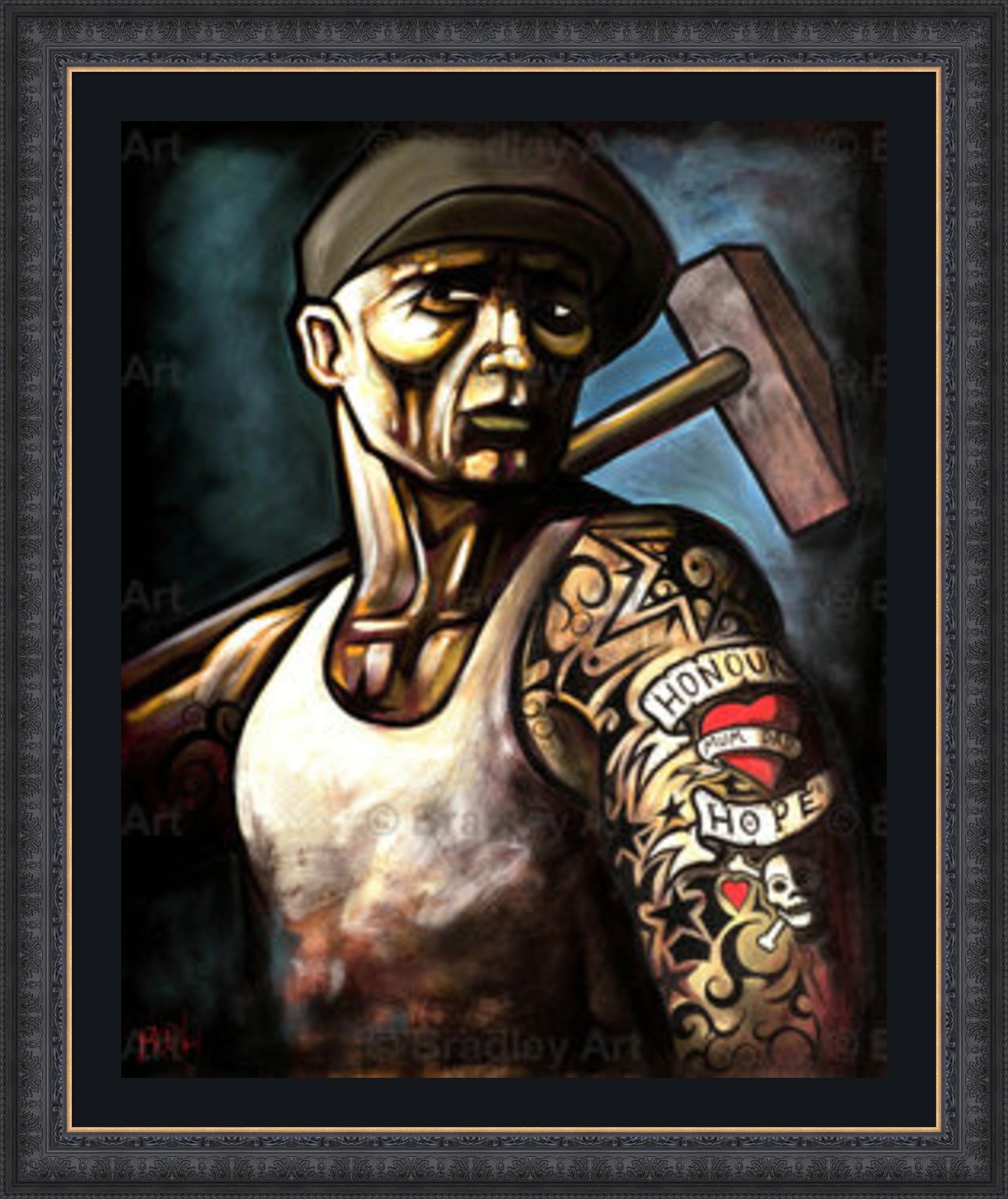 "Honour and Hope" Canvas