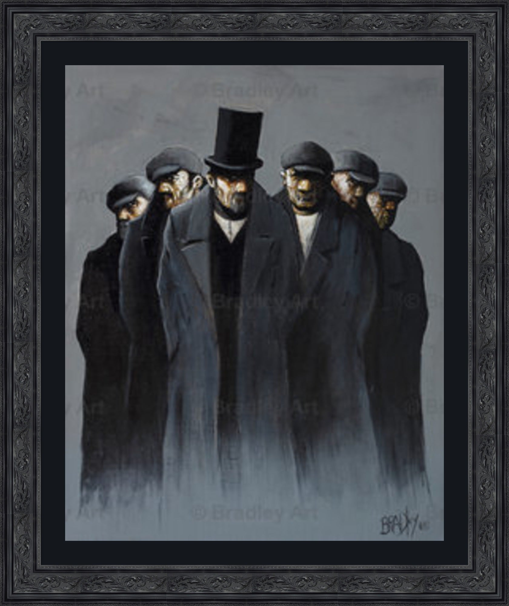 "Men of Business" HE Canvas
