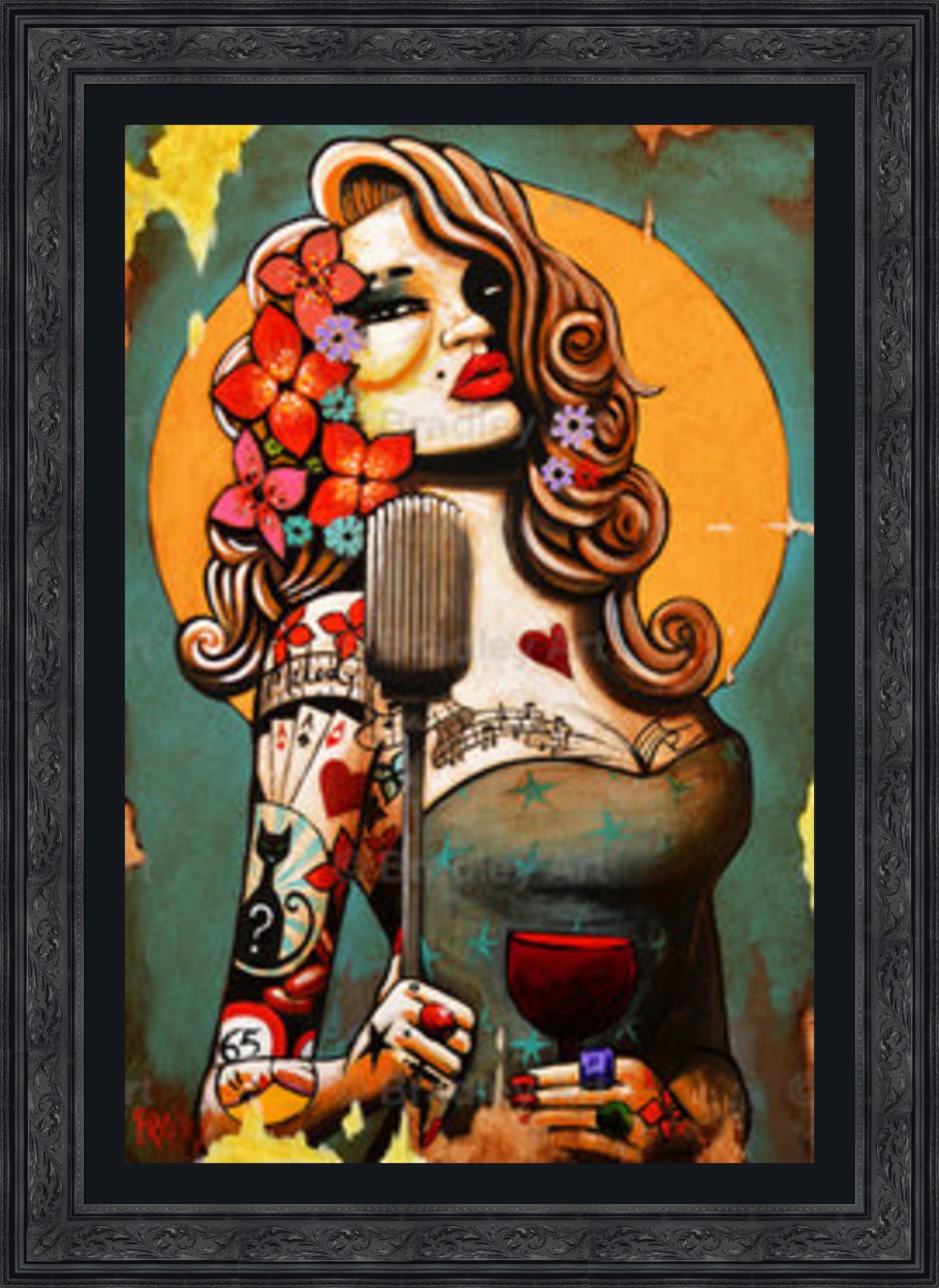 "Melody" Canvas