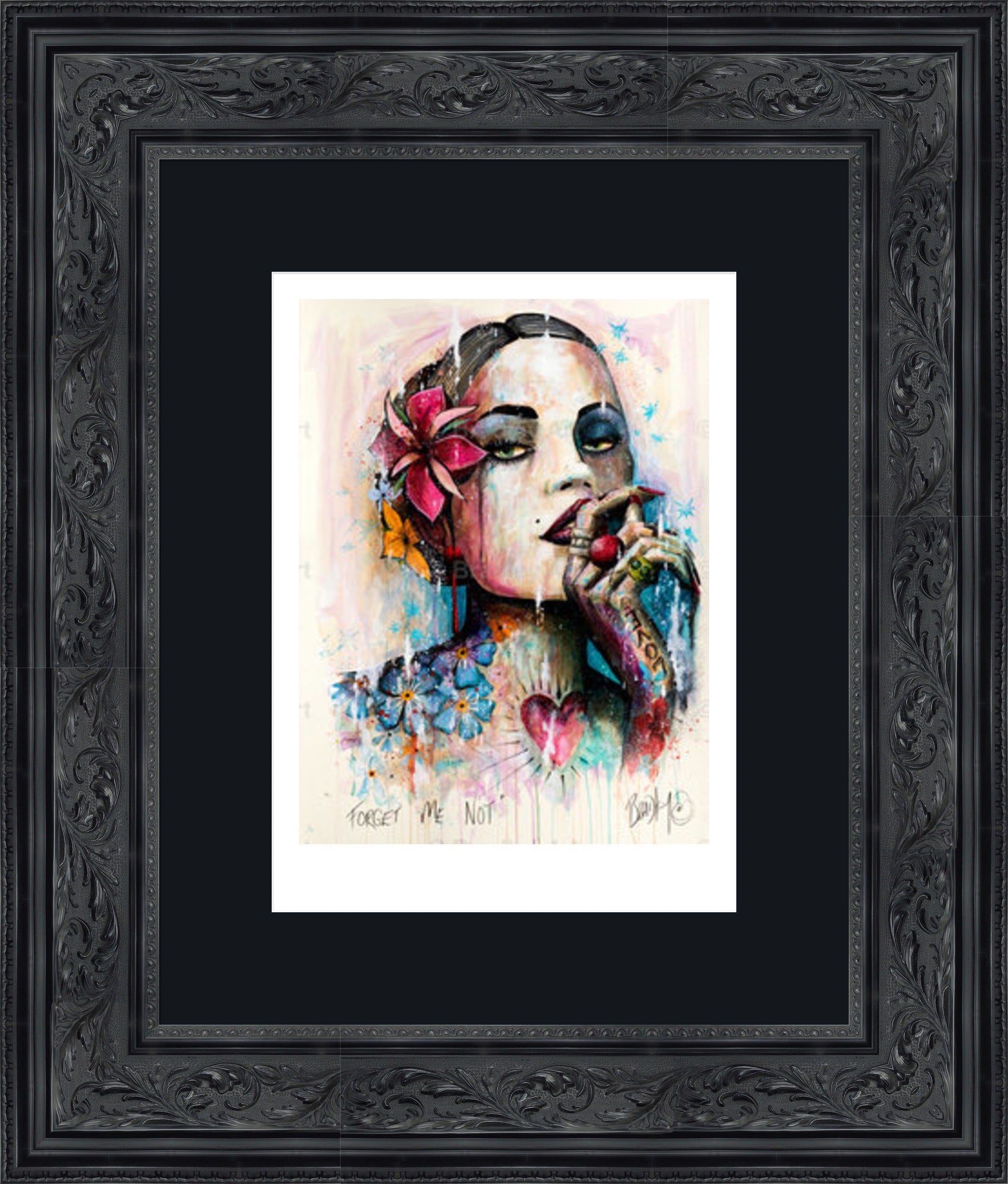 "Forget Me Not" Print