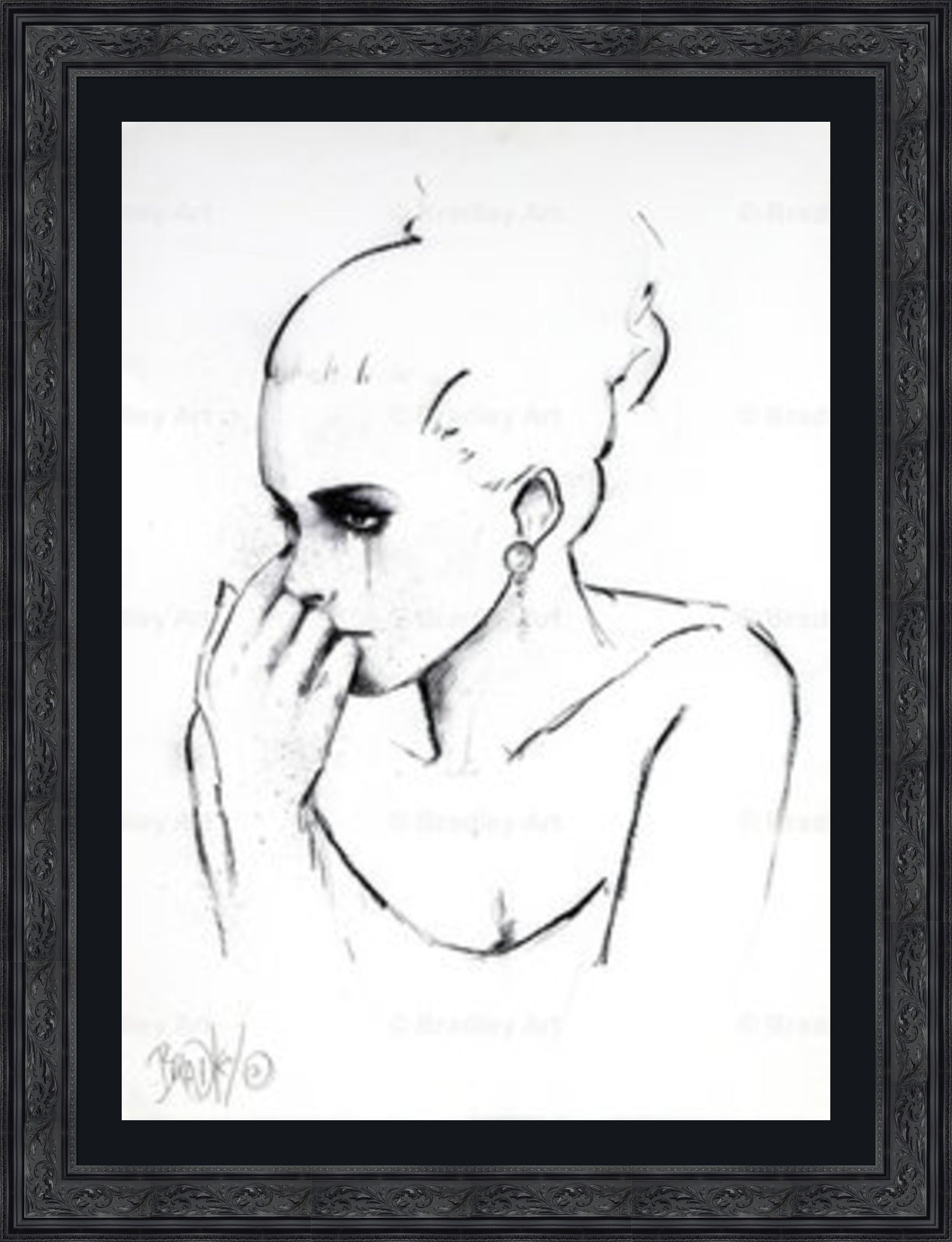 "Thoughts" Canvas