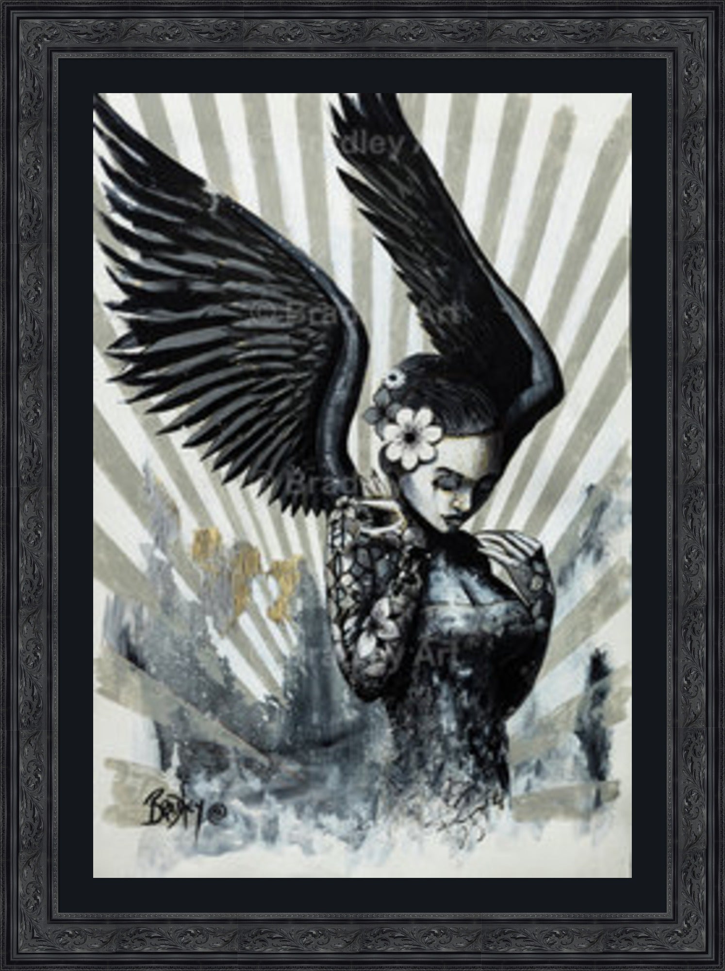 "My Angel II" HE Canvas