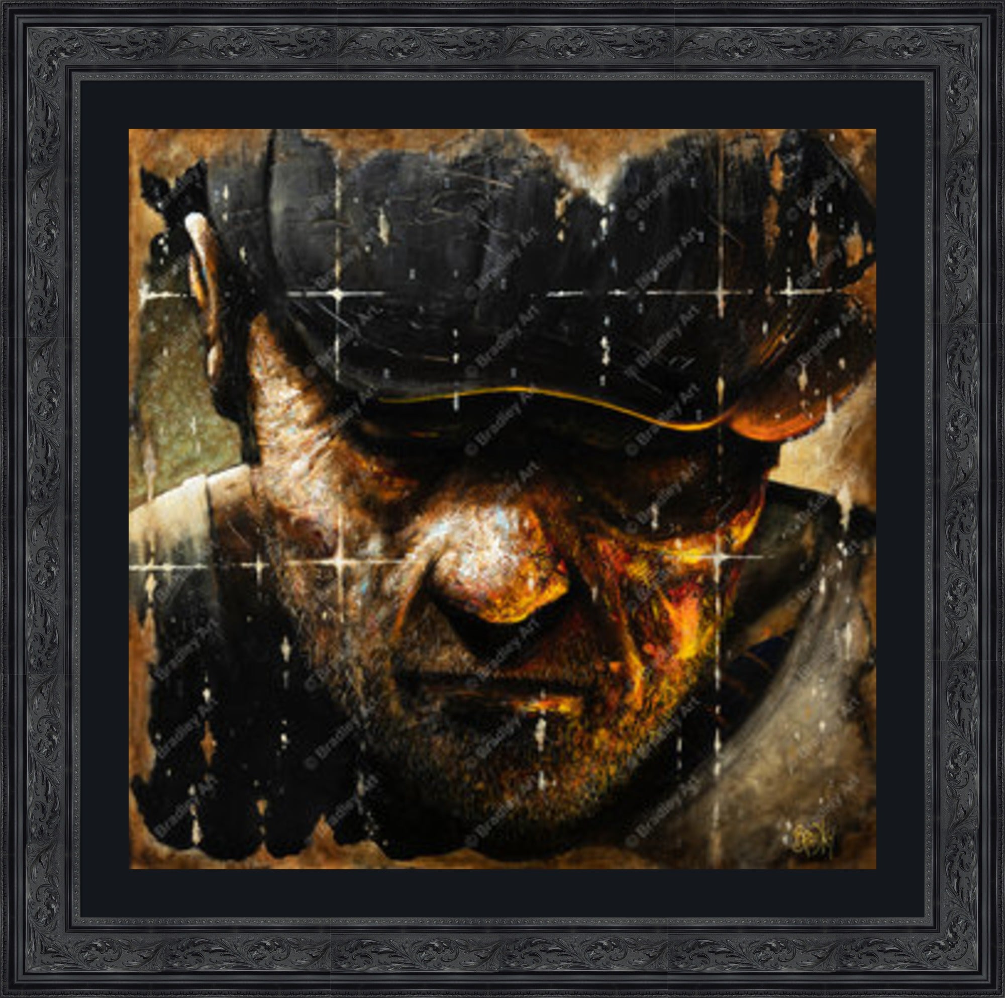 "Fireside" Canvas