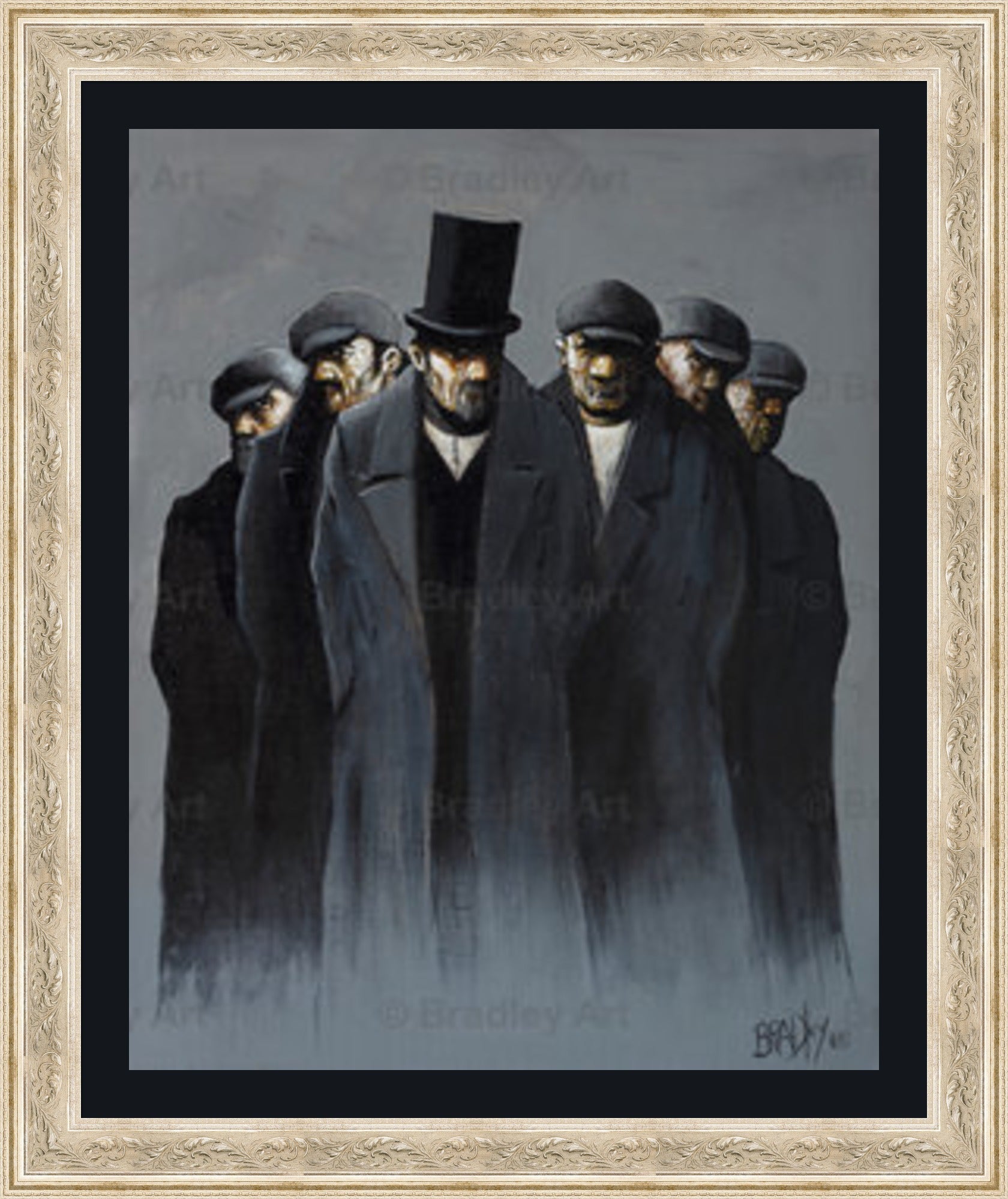 "Men of Business" HE Canvas