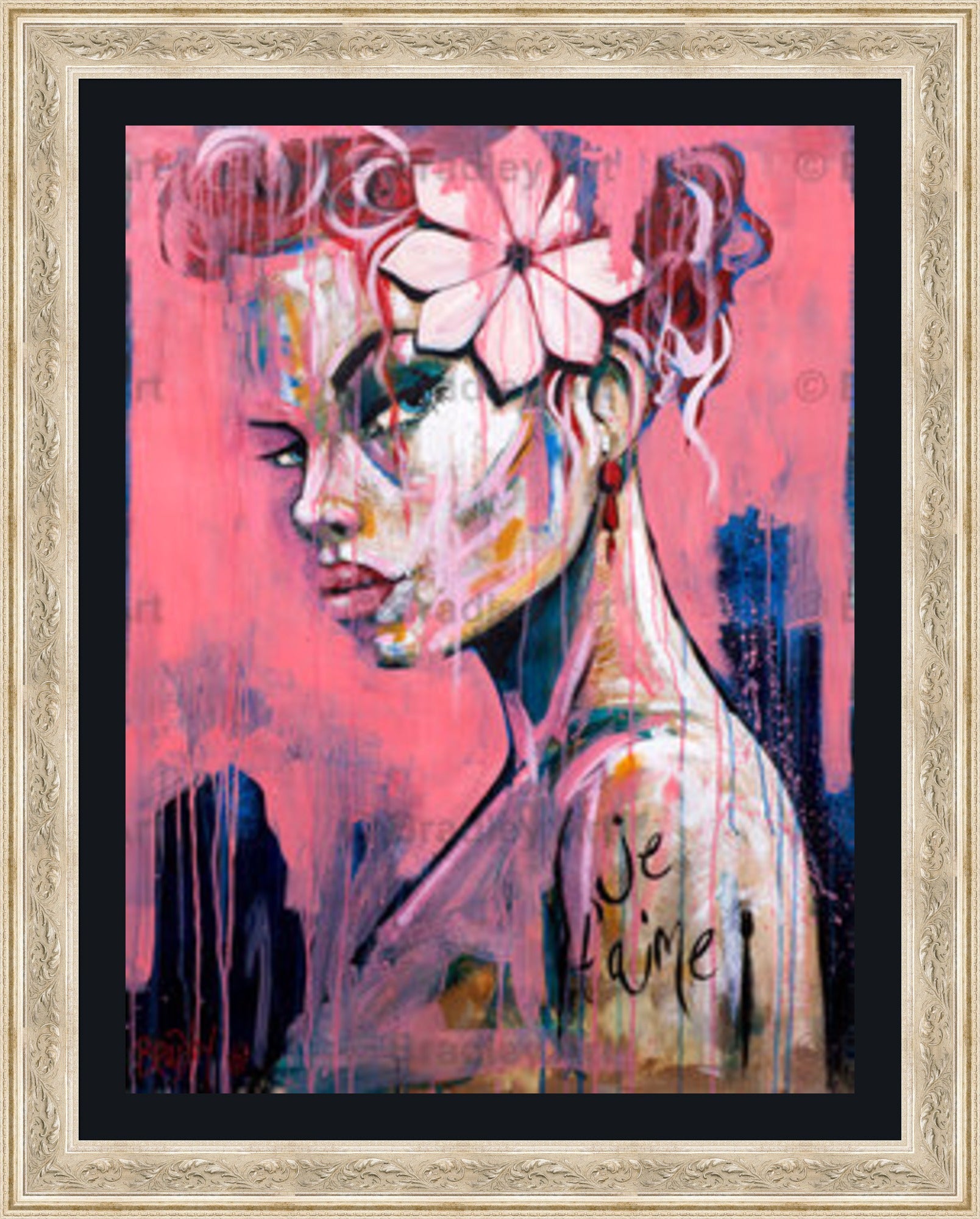 "Je T'aime" HE Canvas