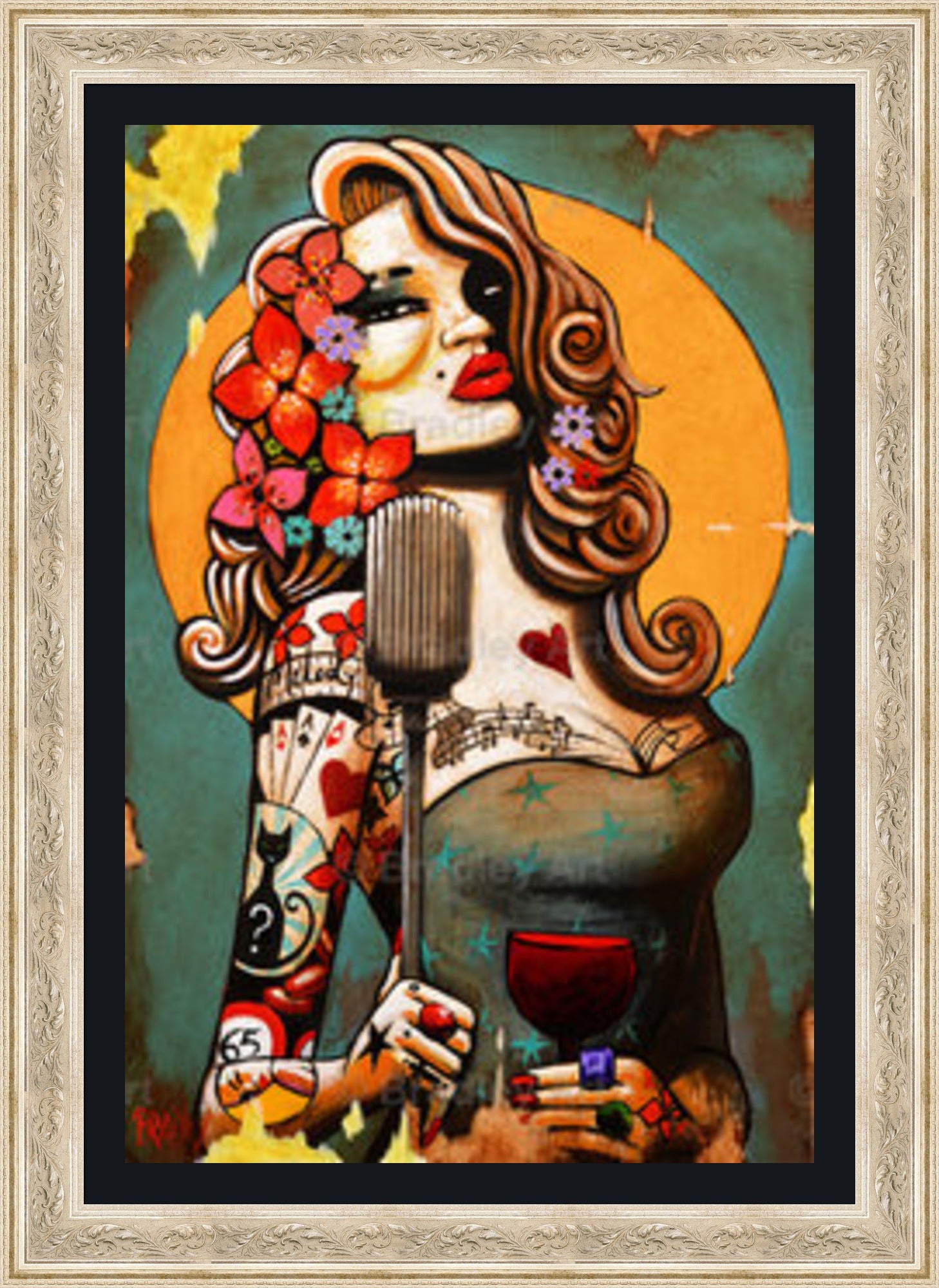 "Melody" Canvas