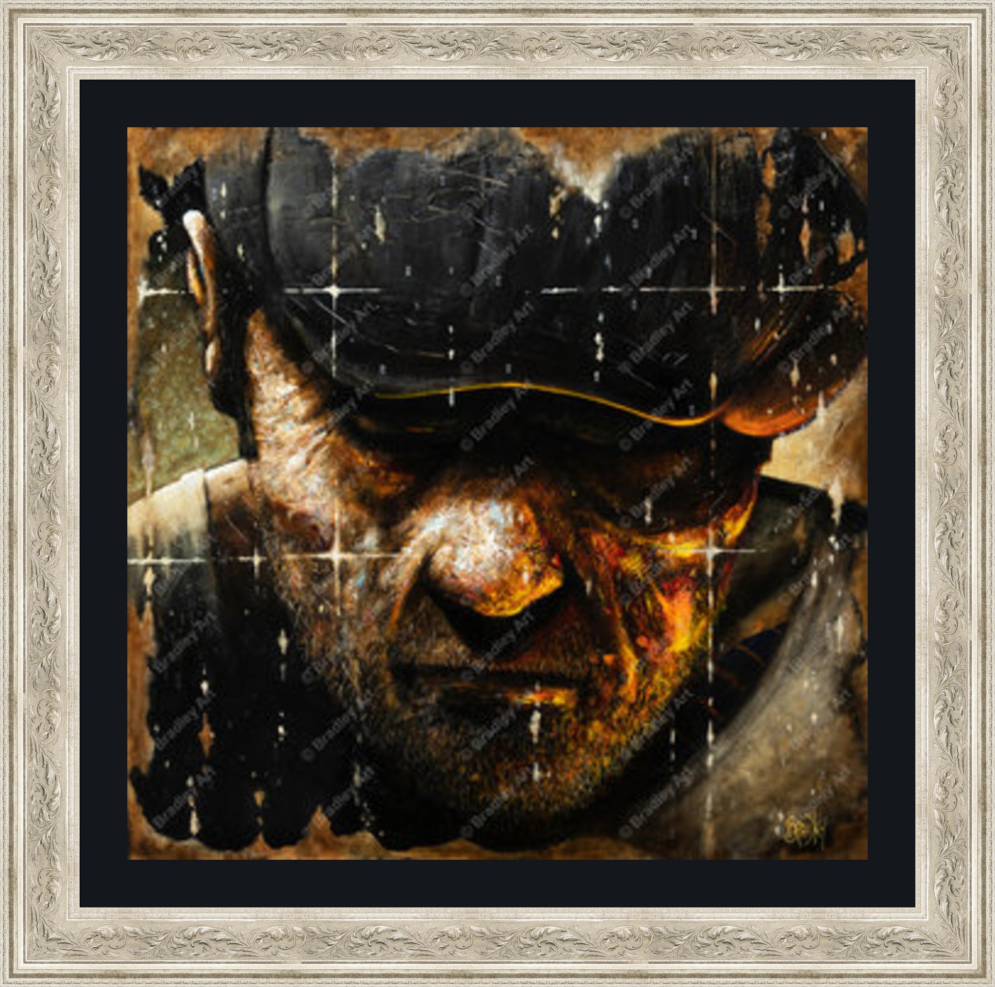 "Fireside" Canvas