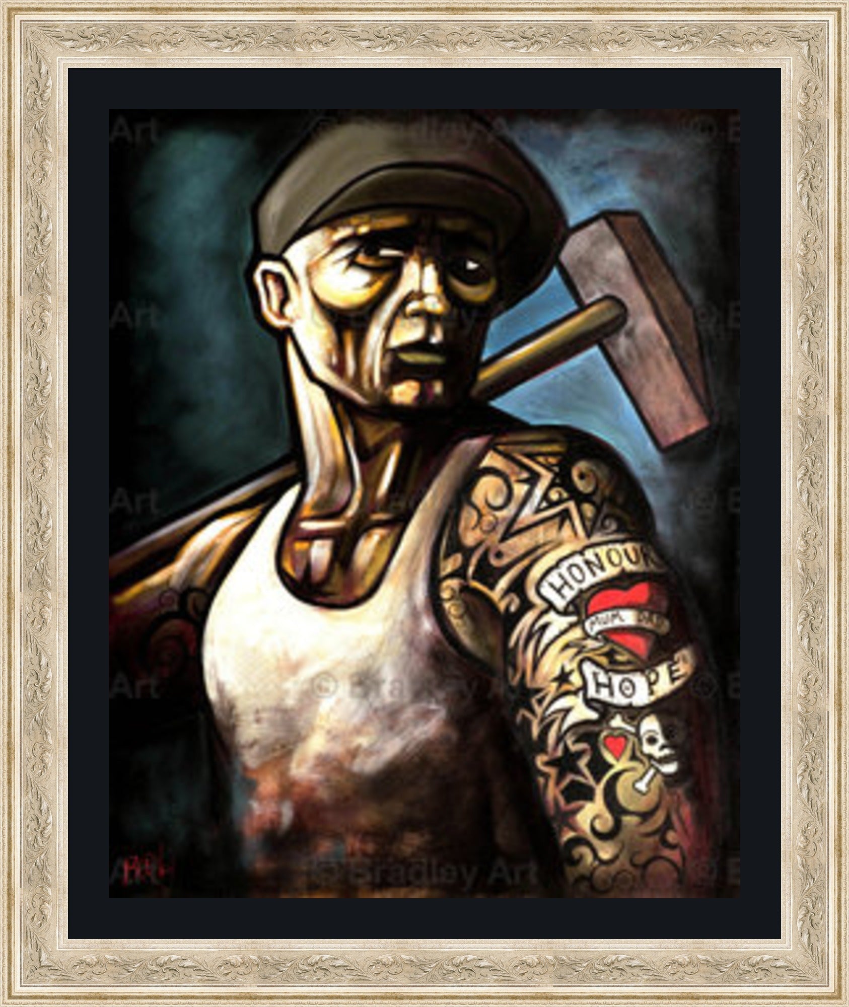 "Honour and Hope" Canvas