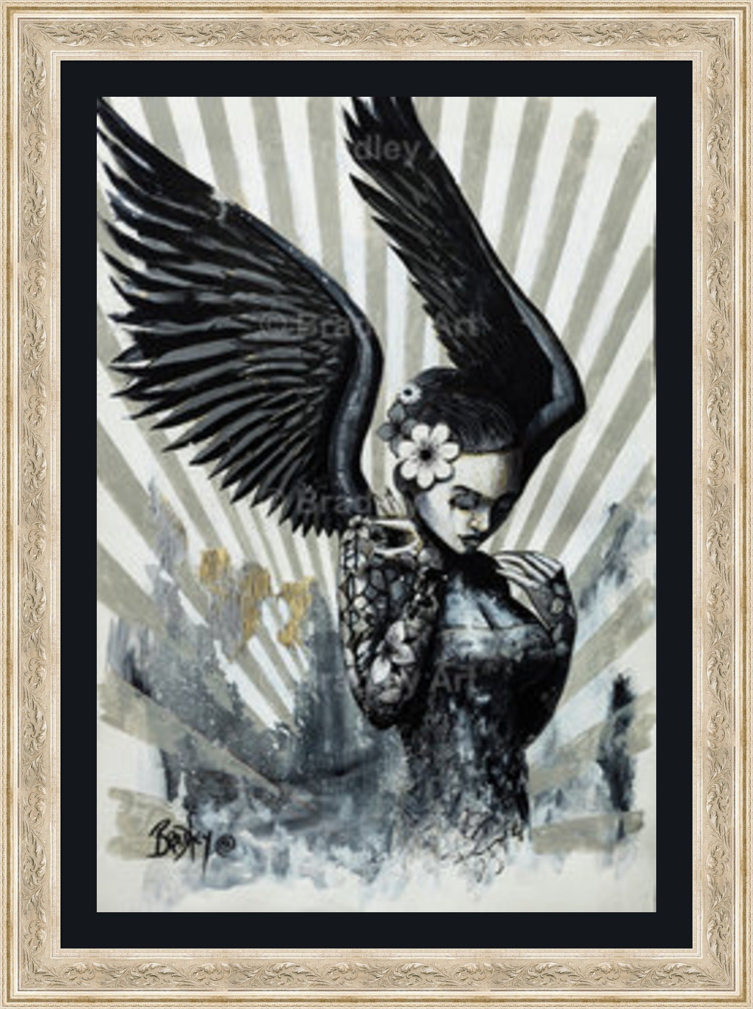 "My Angel II" HE Canvas