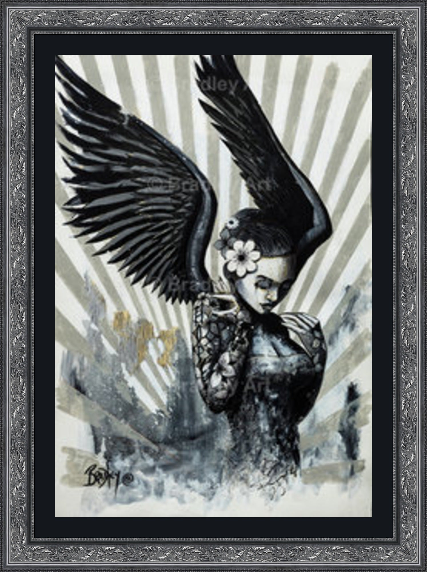"My Angel II" HE Canvas
