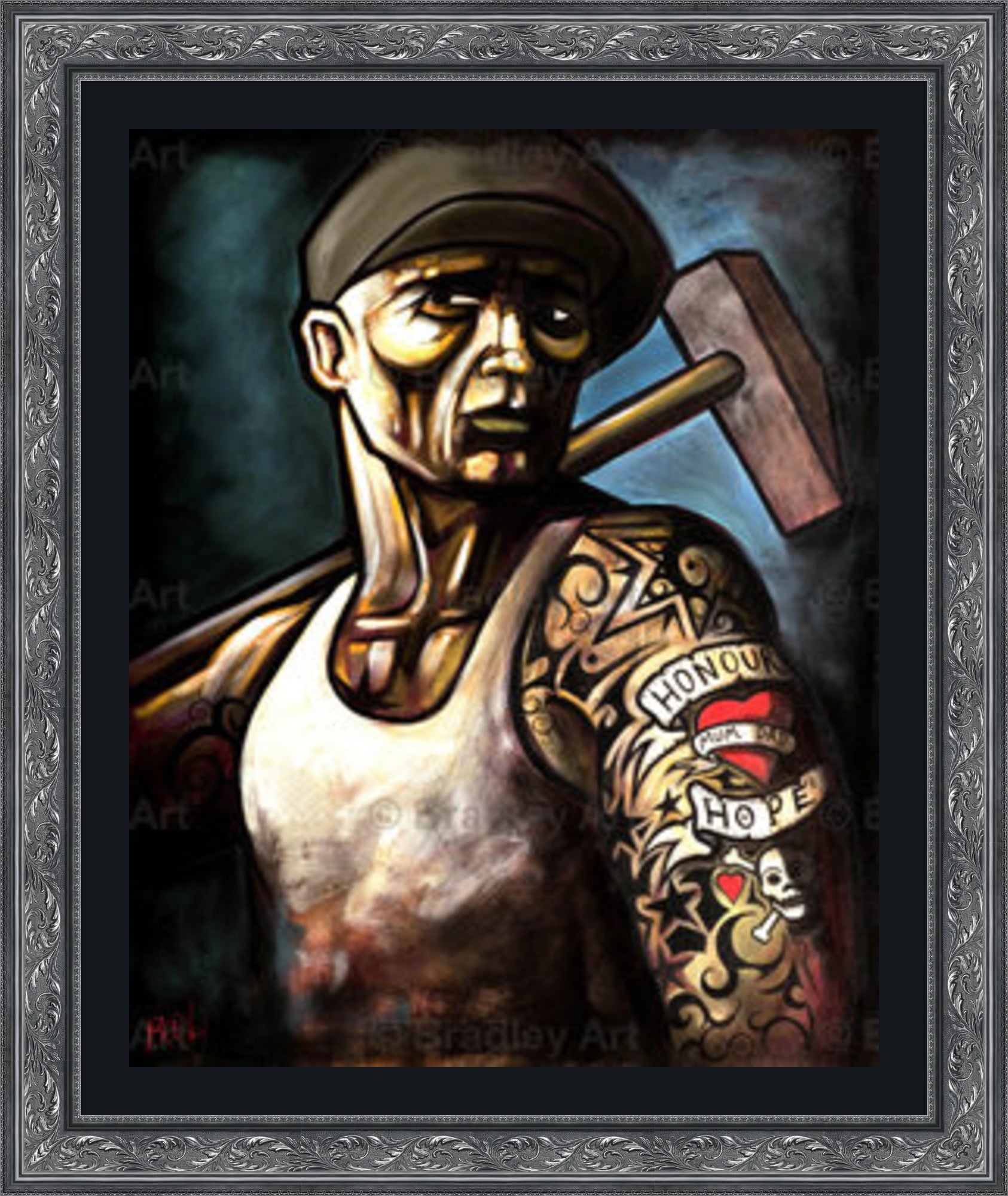 "Honour and Hope" Canvas