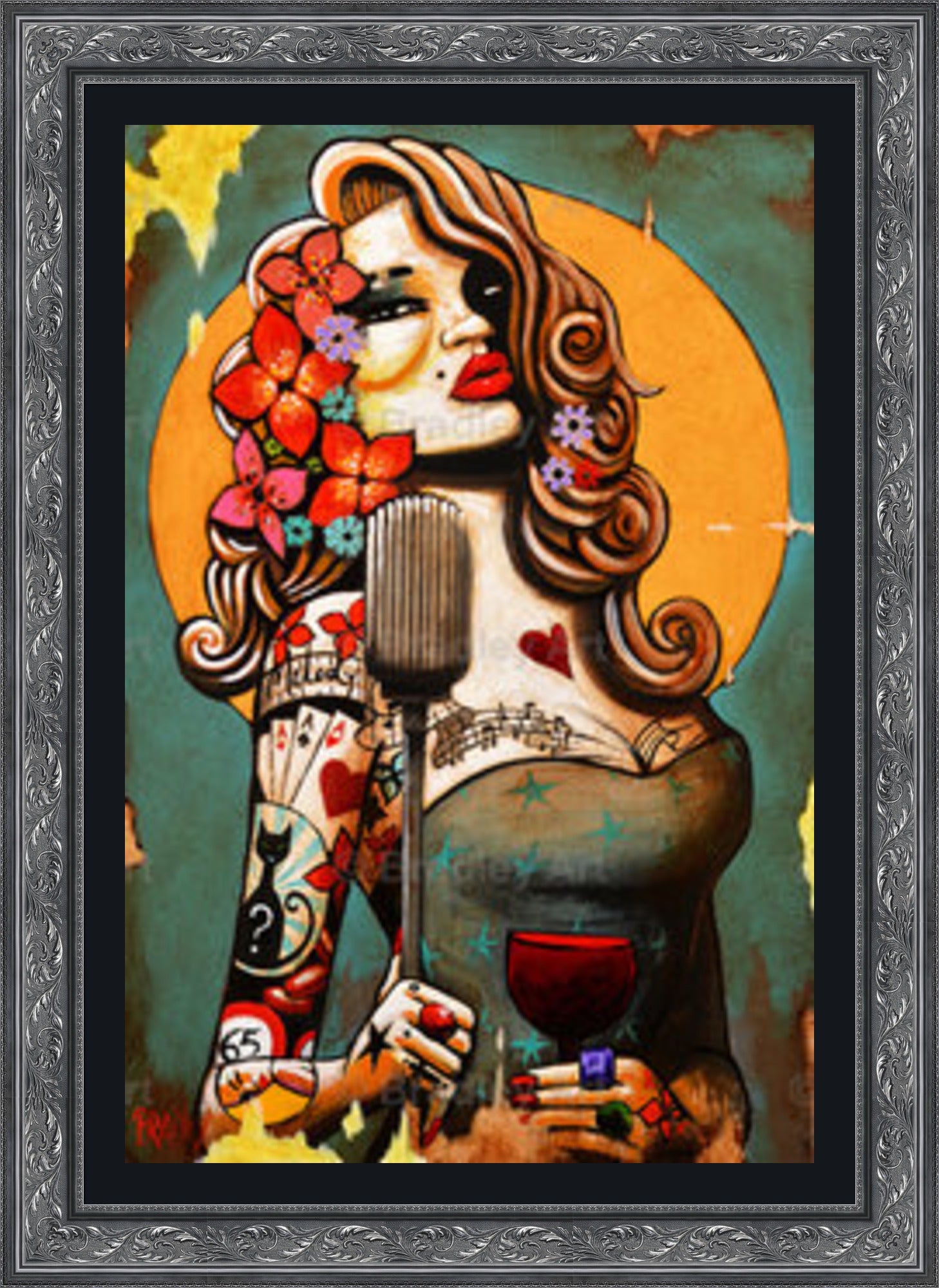 "Melody" Canvas