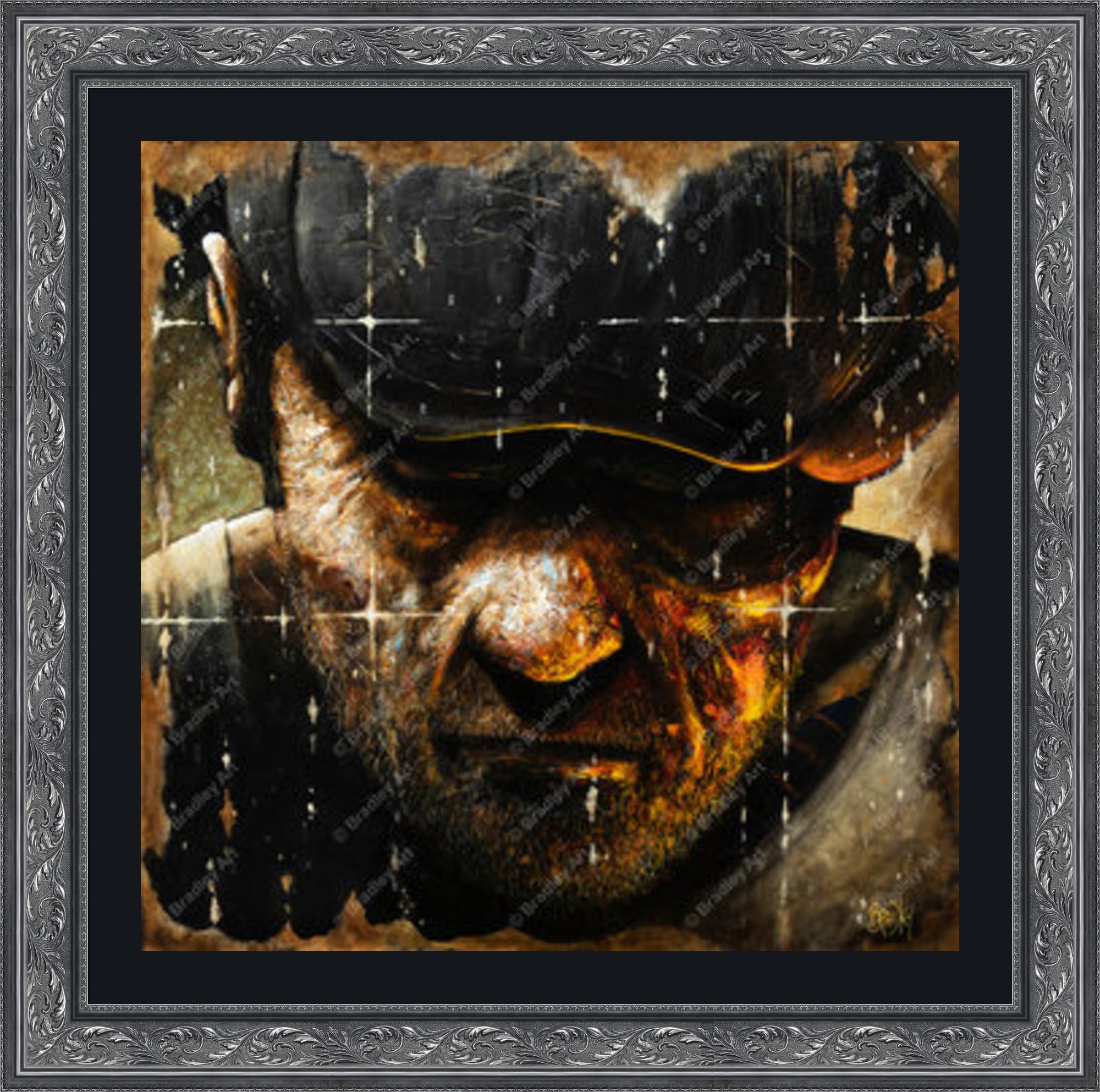 "Fireside" Canvas