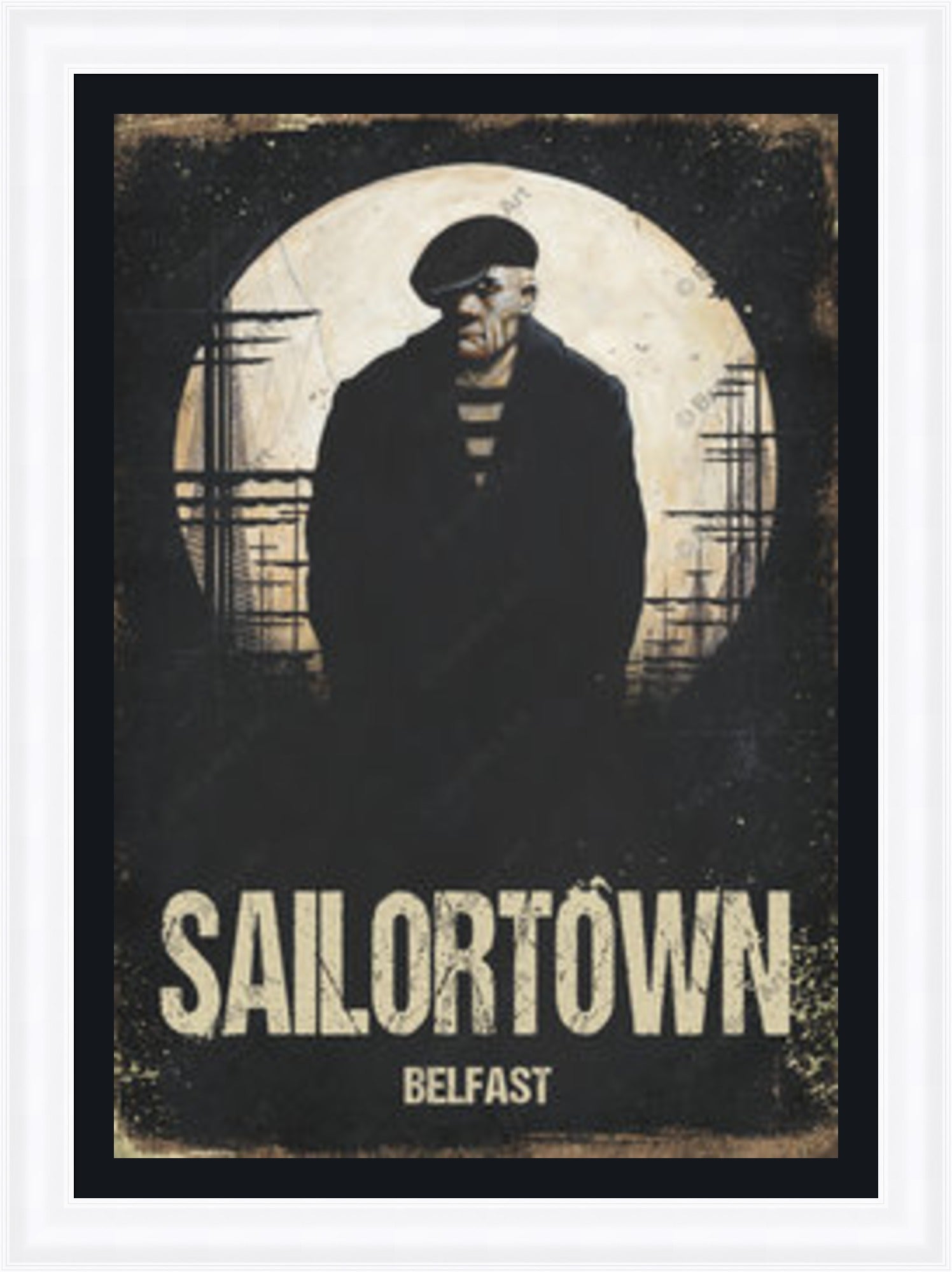 "Sailortown Belfast" HE Canvas