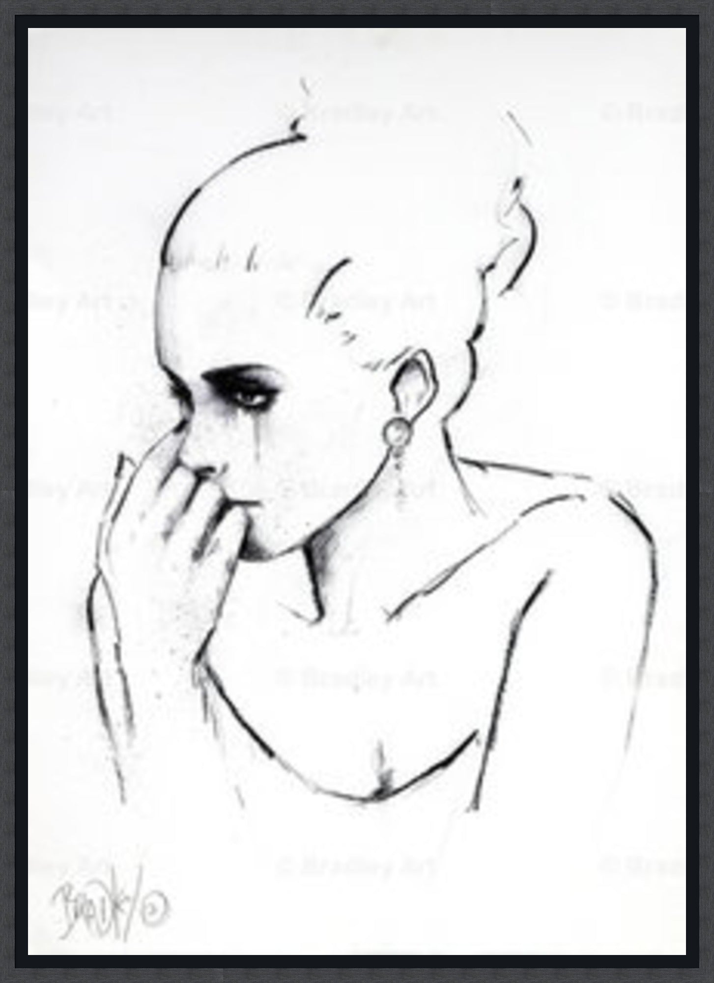 "Thoughts" Canvas