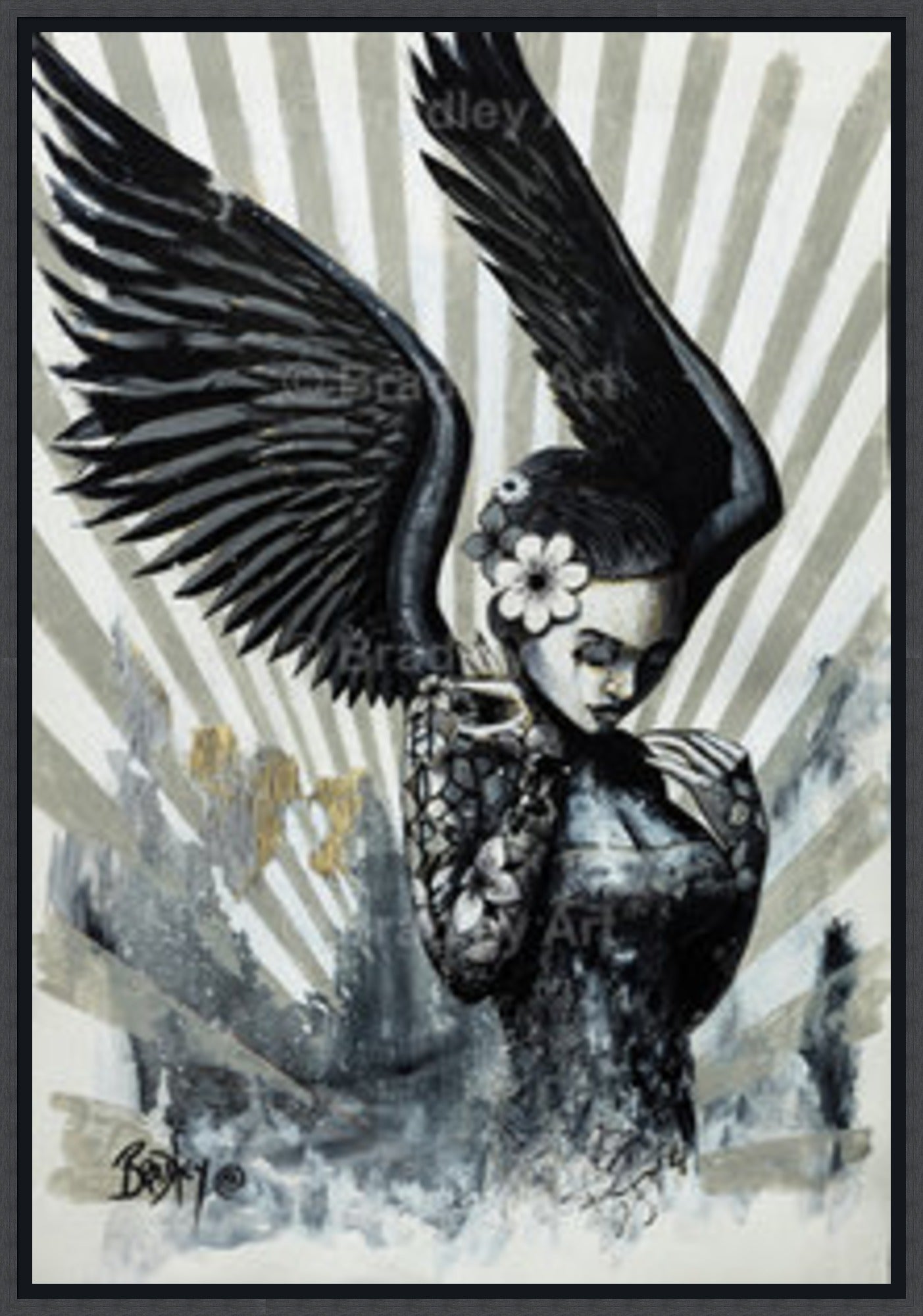 "My Angel II" HE Canvas