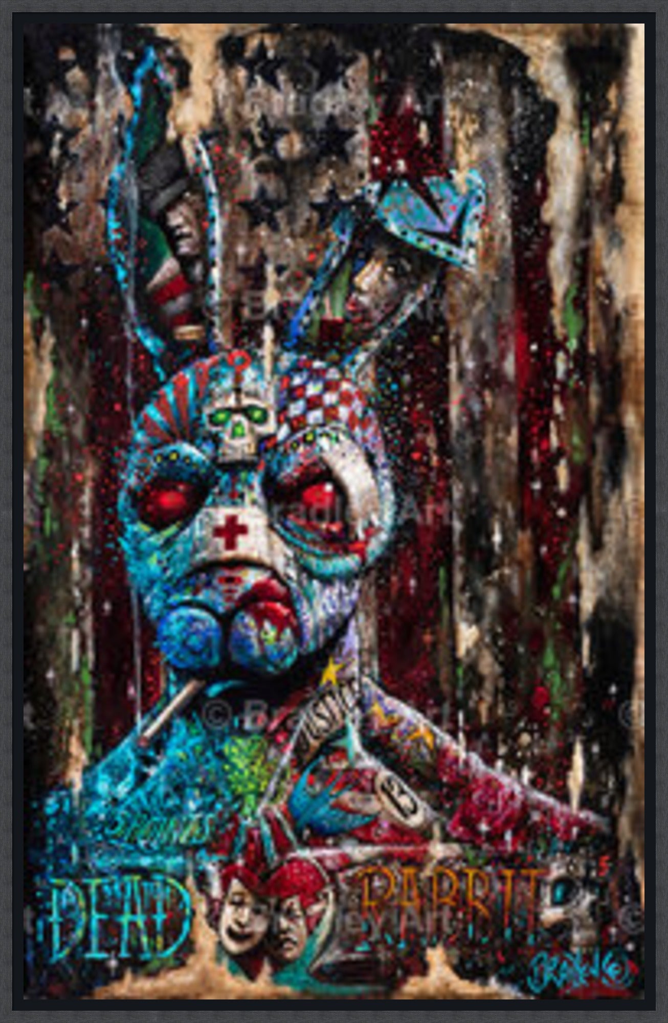 "The Dead Rabbit" Canvas