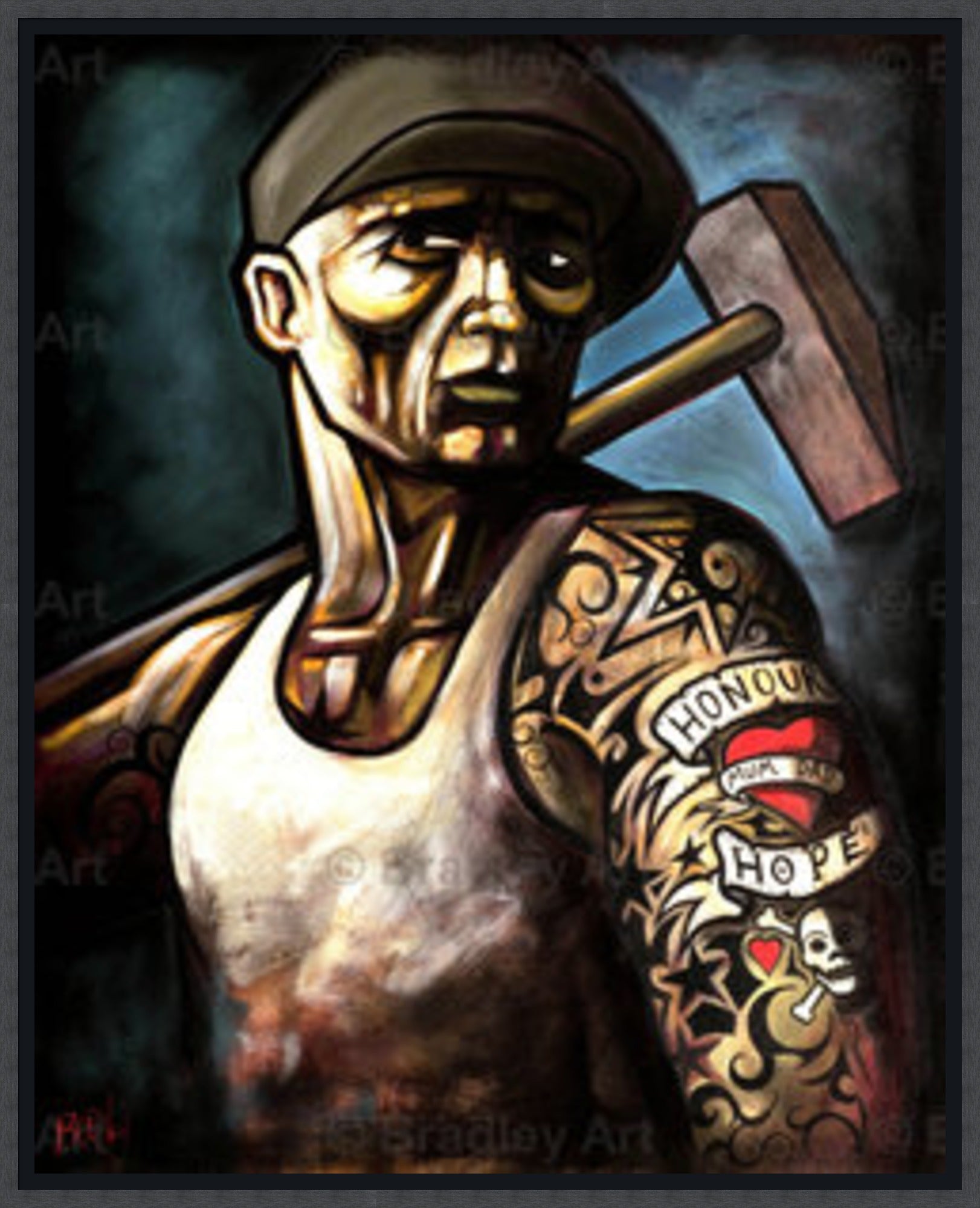 "Honour and Hope" Canvas