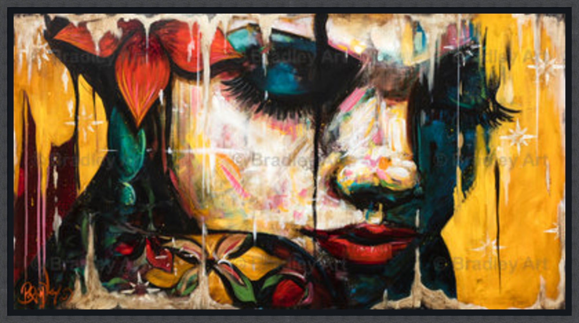 "Holding Back The Tears" HE Canvas