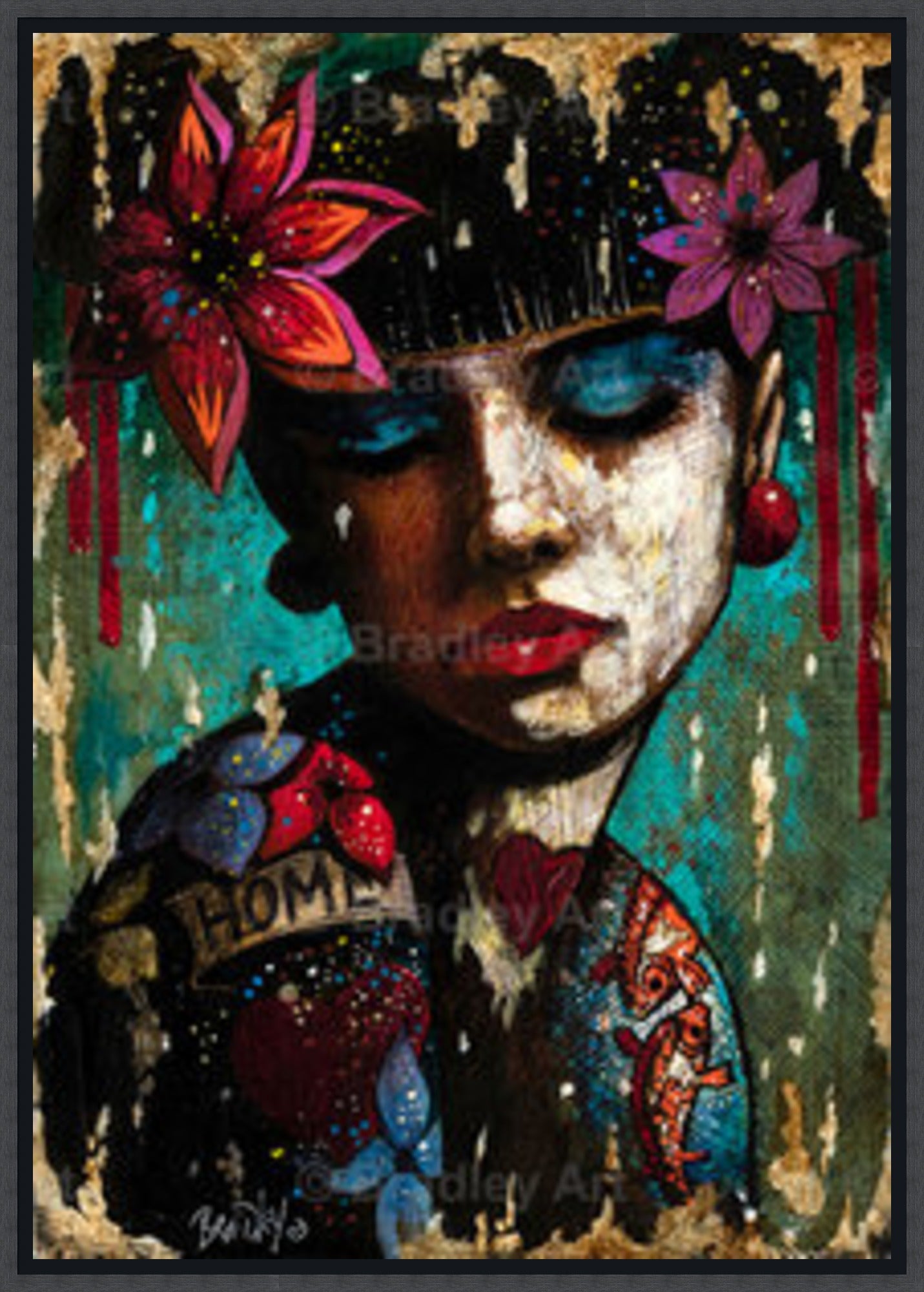 "Home" Canvas