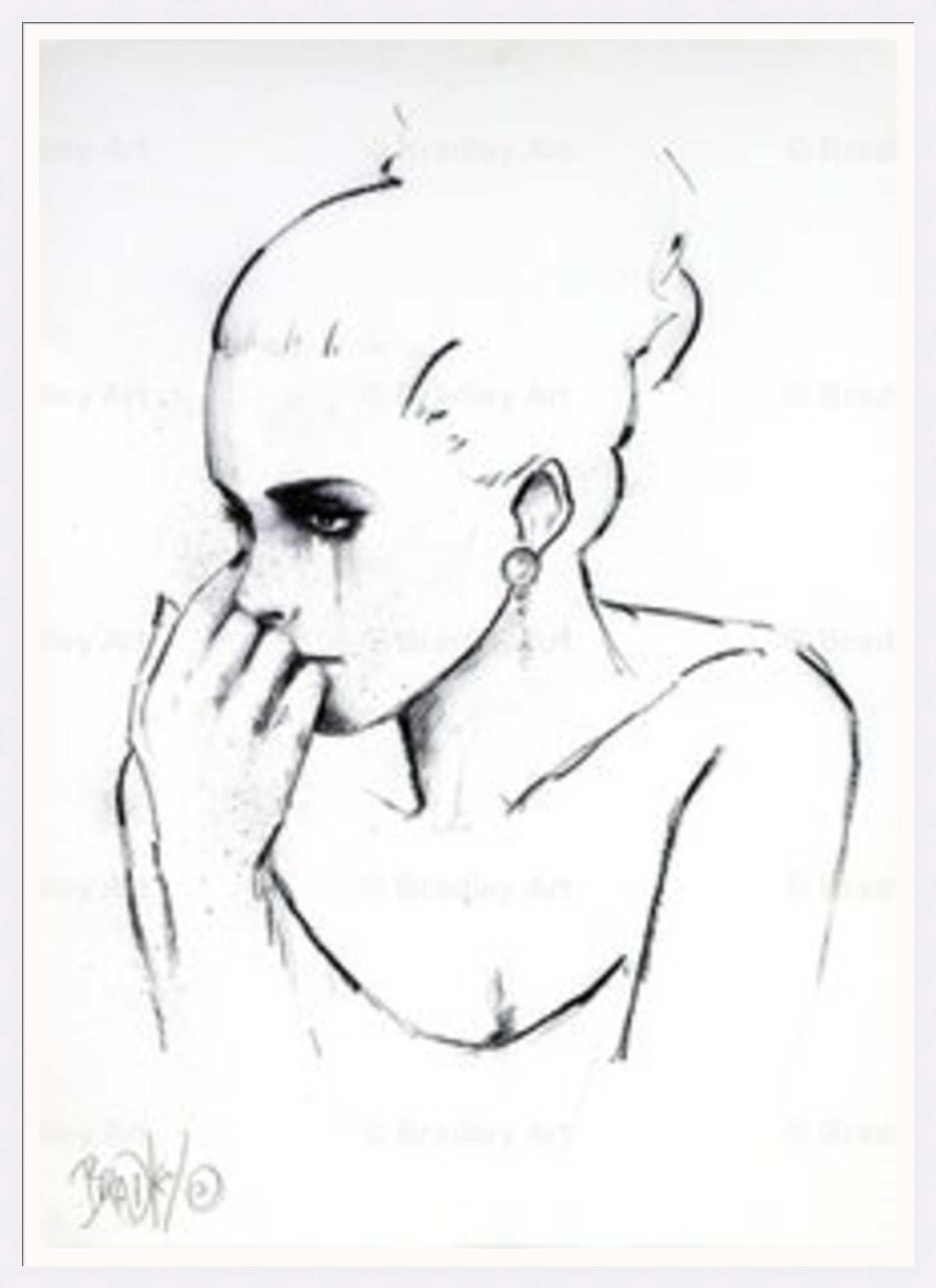 "Thoughts" Canvas