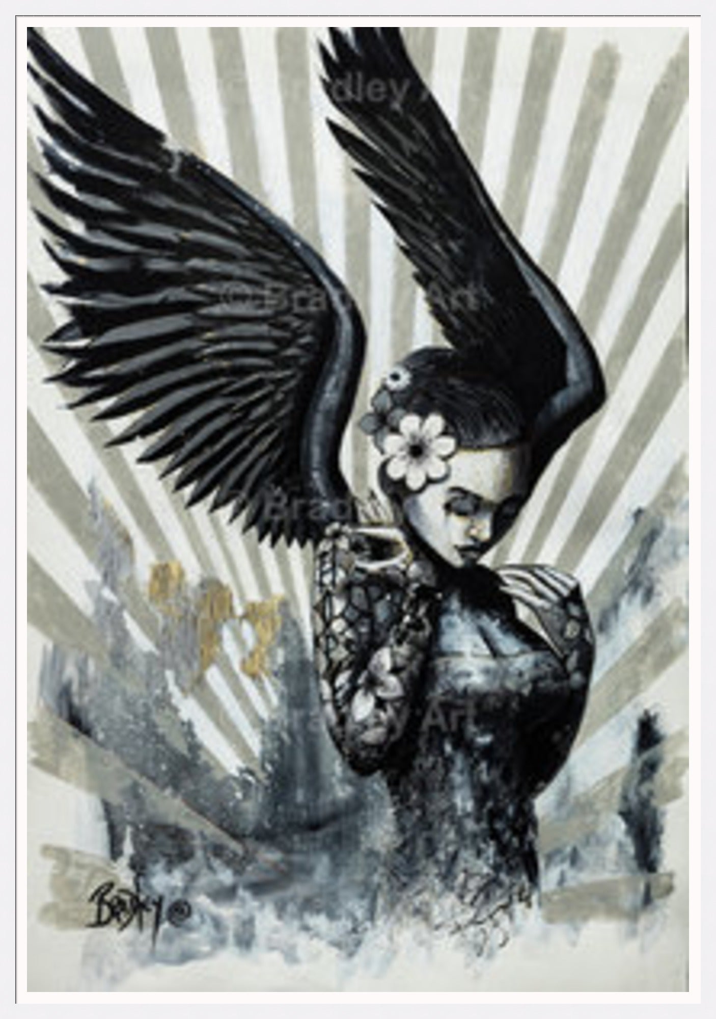 "My Angel II" HE Canvas