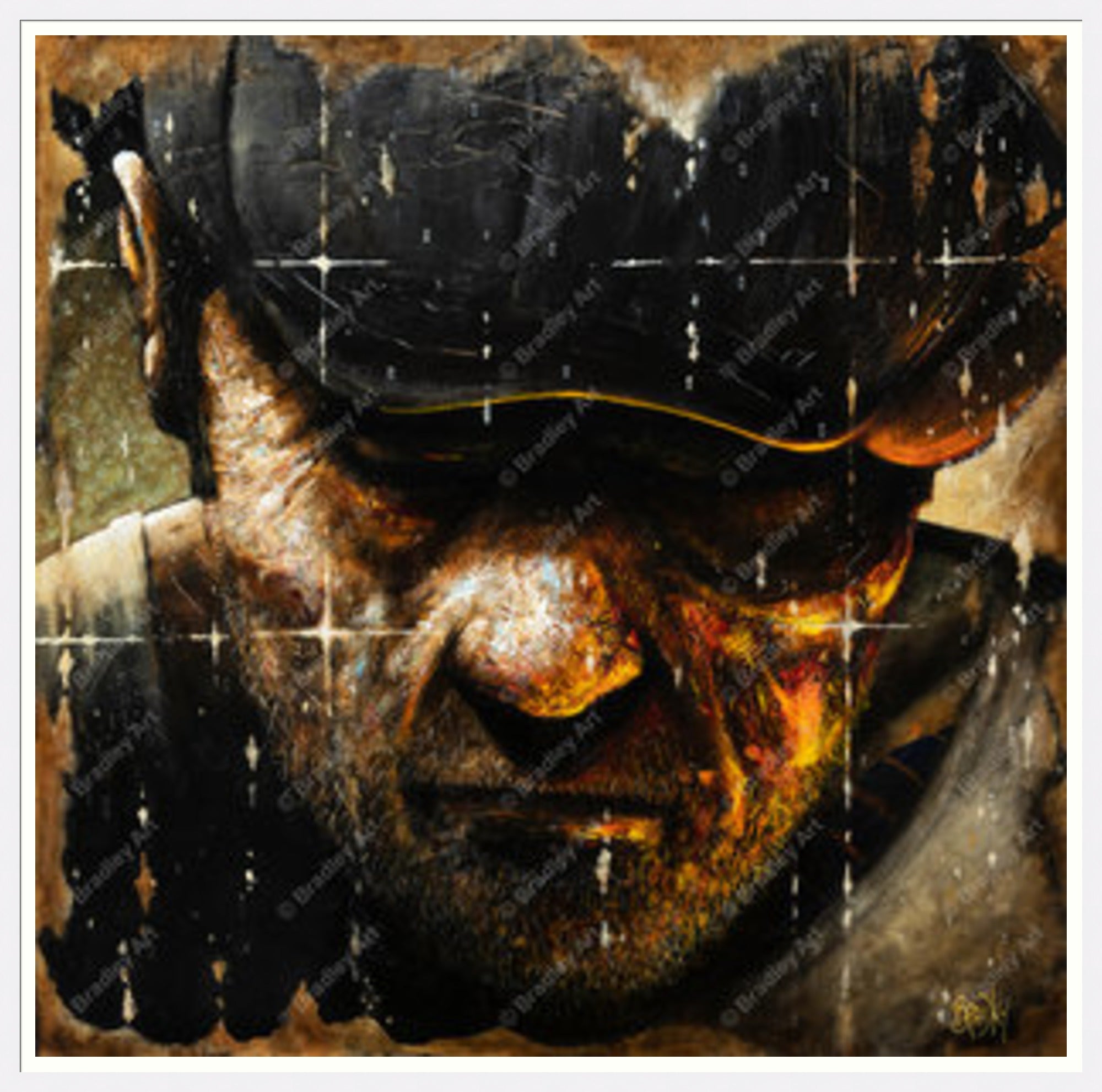 "Fireside" HE Canvas