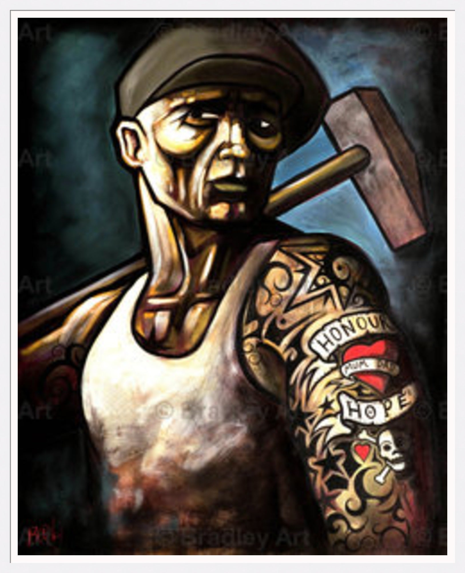 "Honour and Hope" HE Canvas