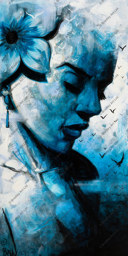 "Live Life" (Blue) HE Canvas