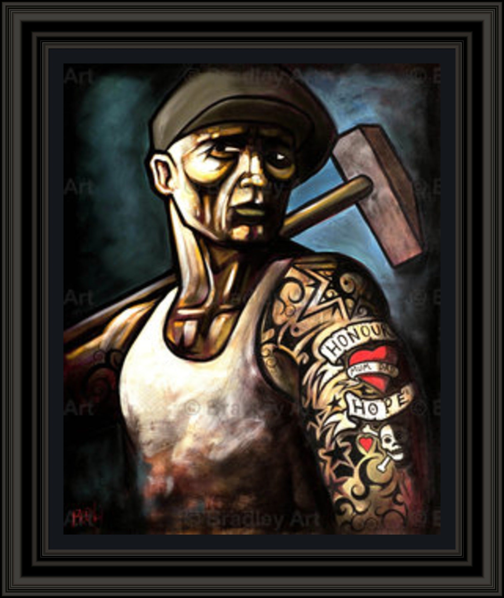 "Honour and Hope" Canvas