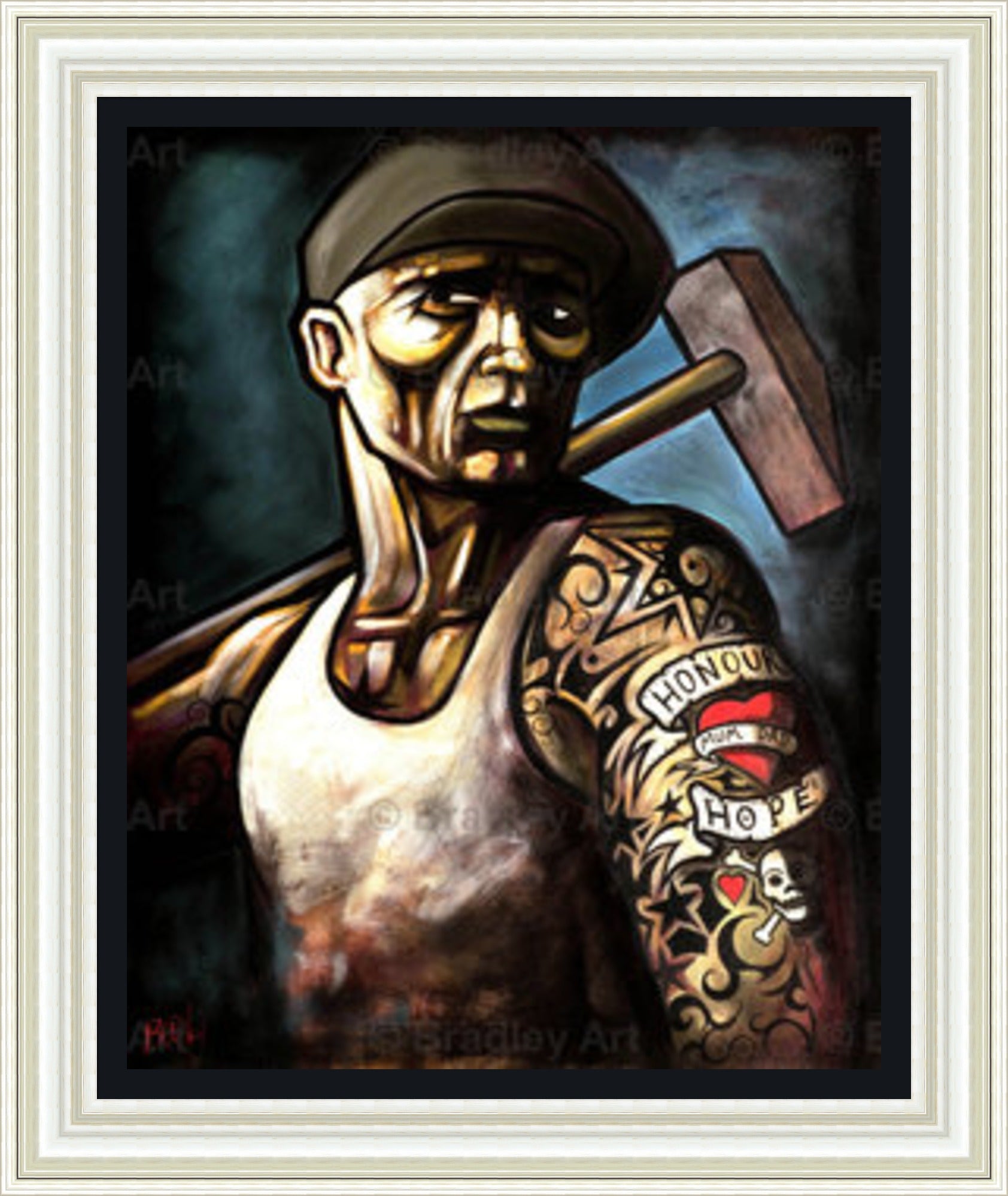 "Honour and Hope" Canvas
