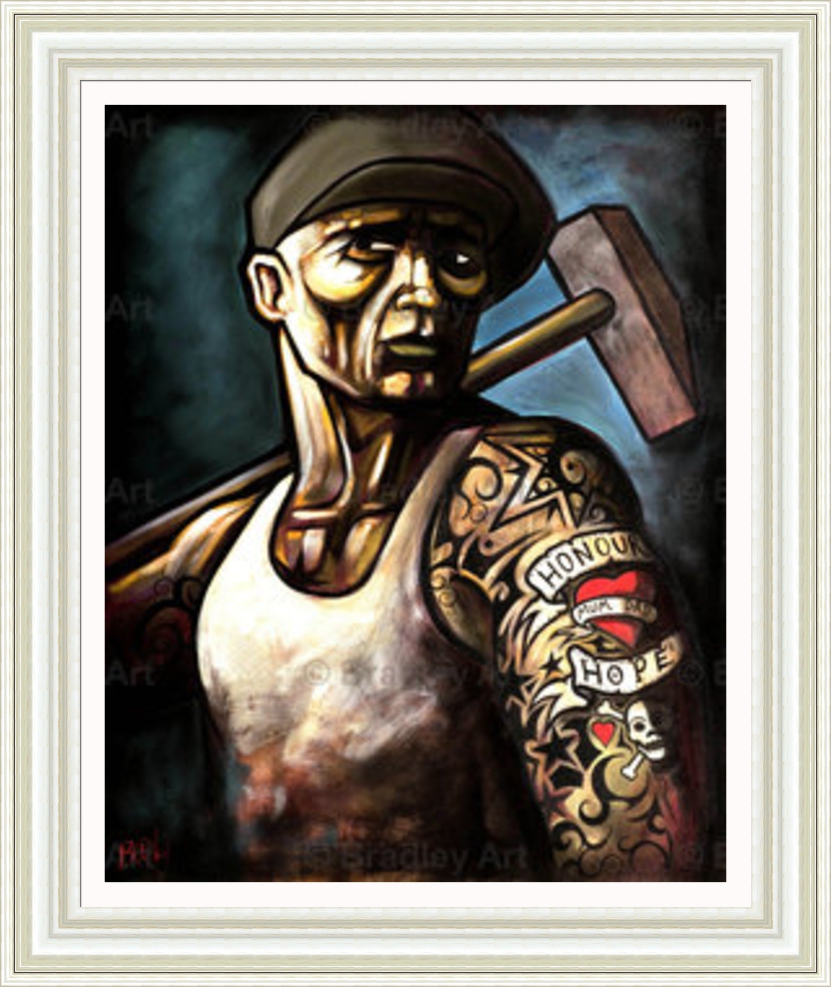 "Honour and Hope" HE Canvas