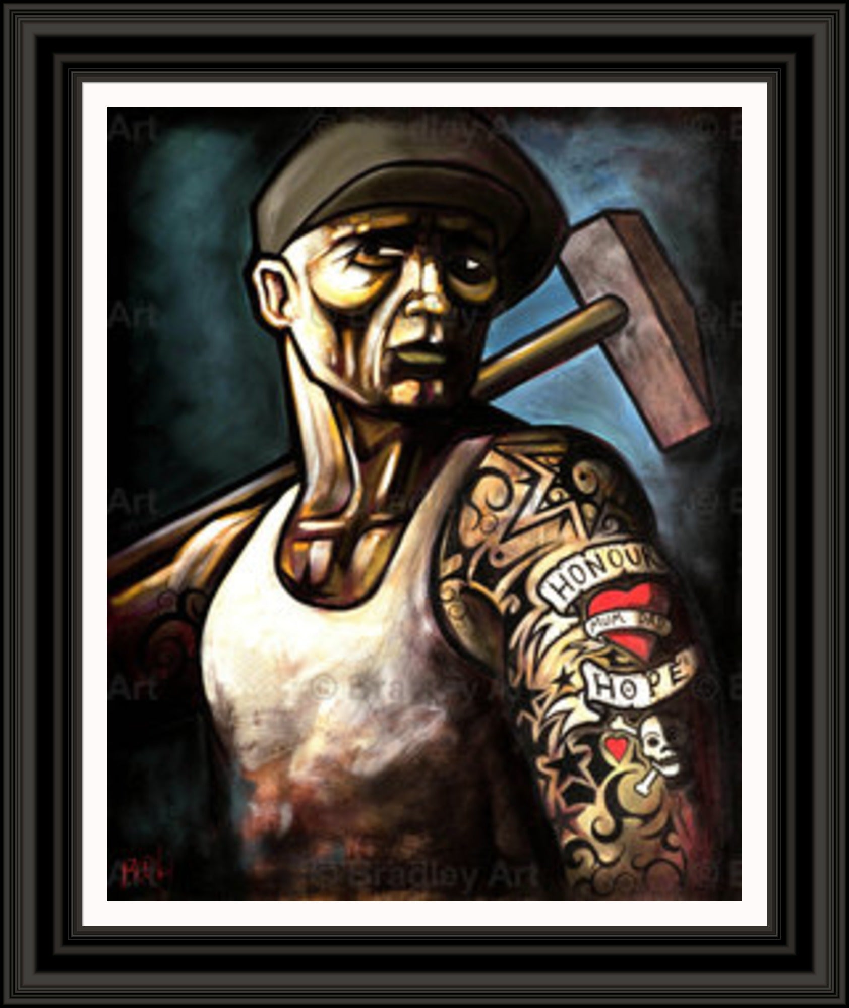 "Honour and Hope" HE Canvas