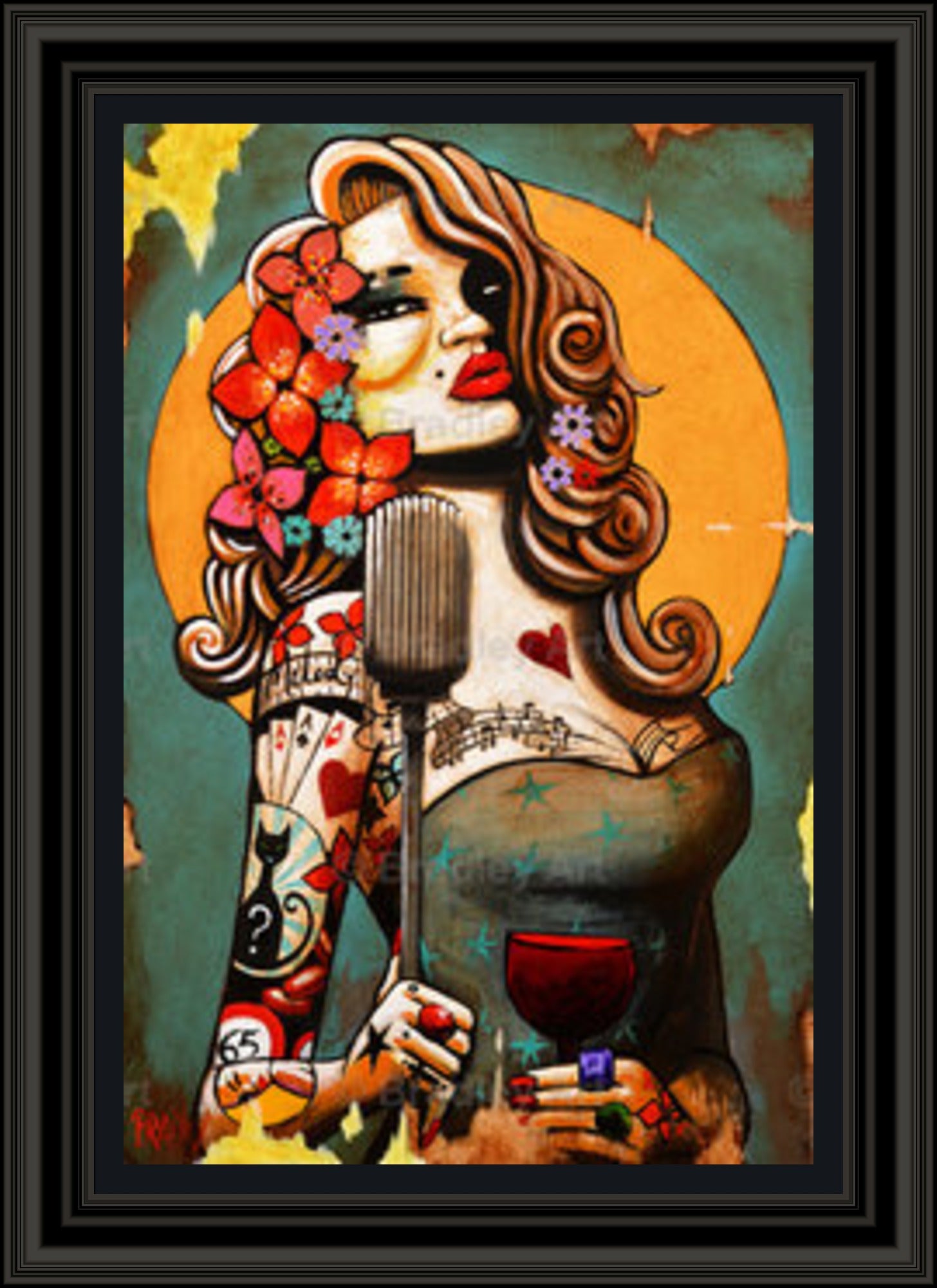 "Melody" Canvas