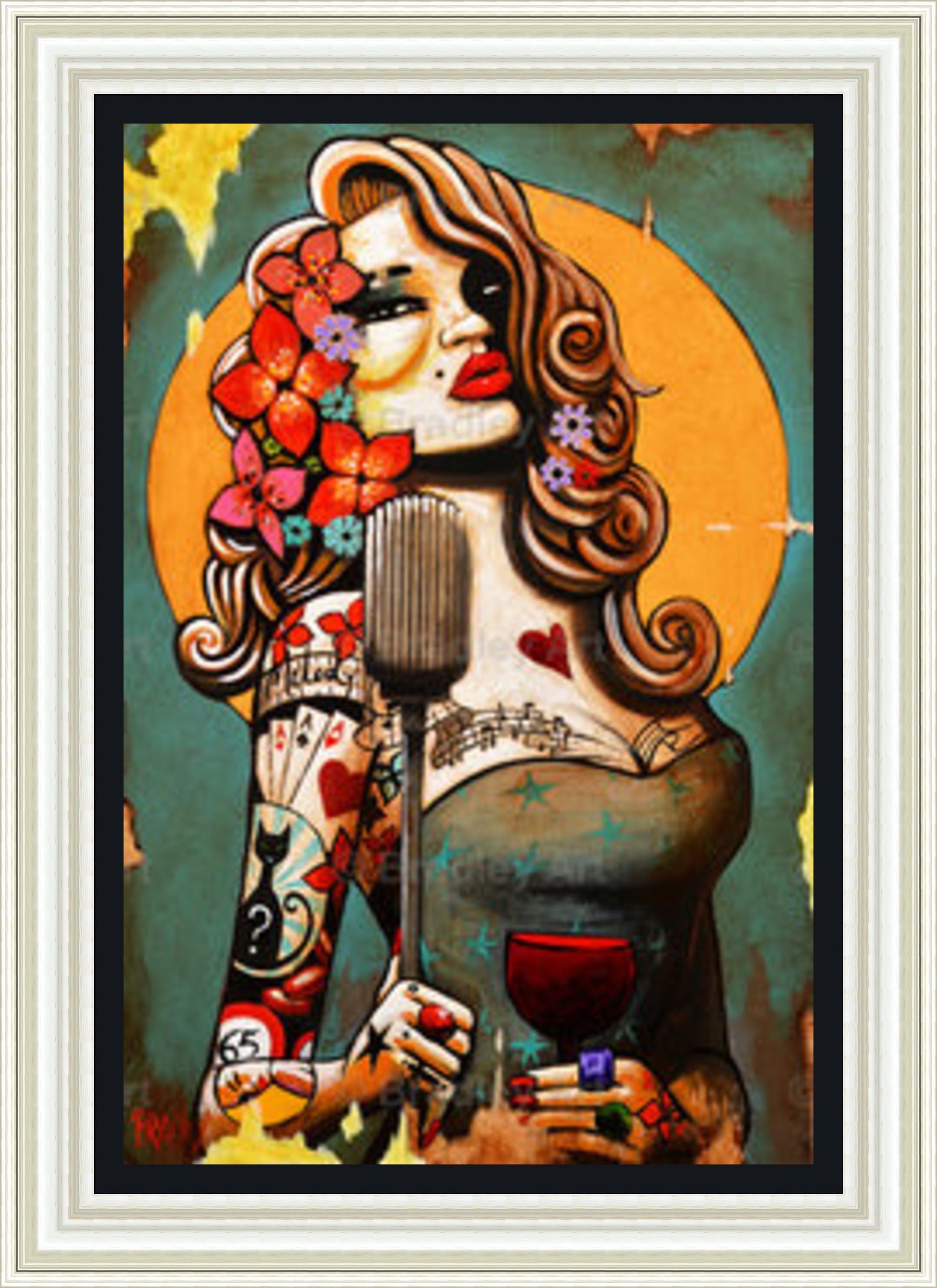 "Melody" Canvas