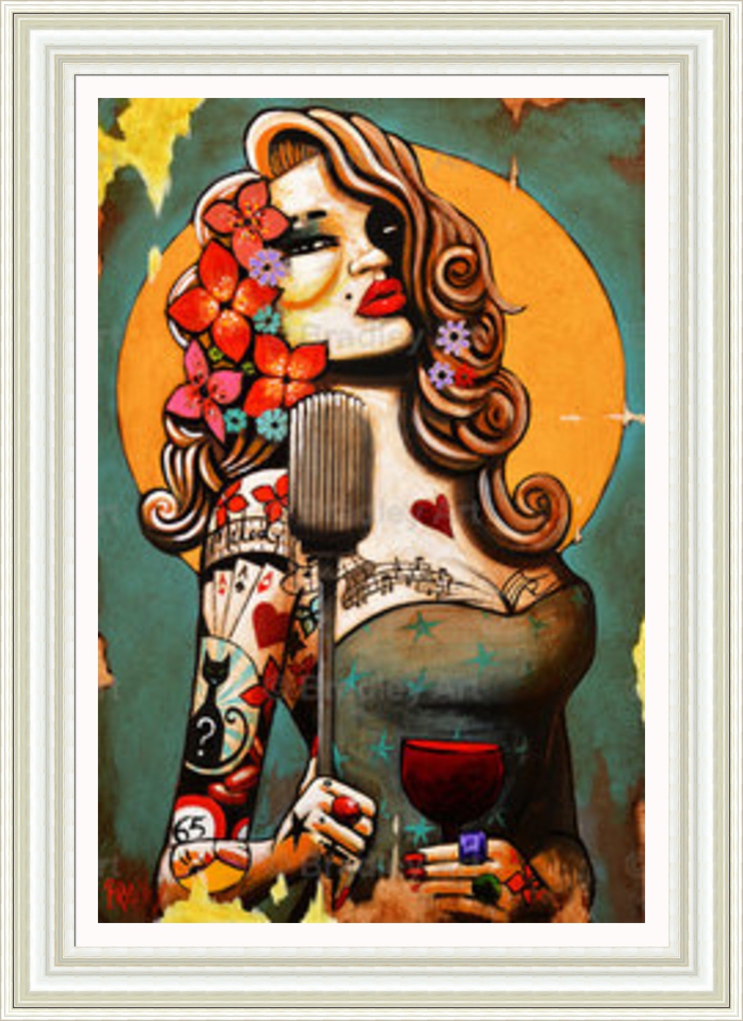 "Melody" Canvas
