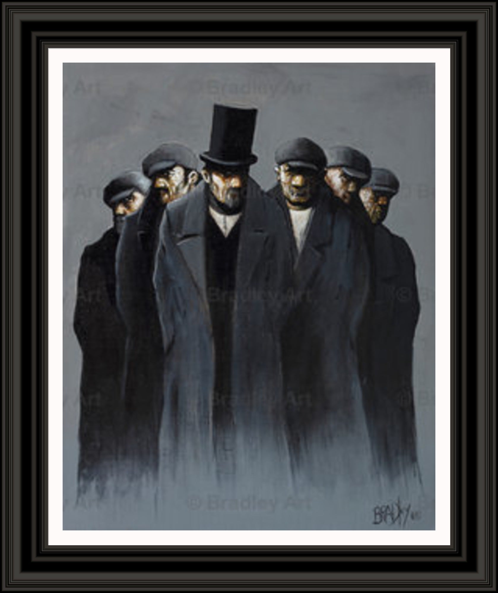 "Men of Business" HE Canvas