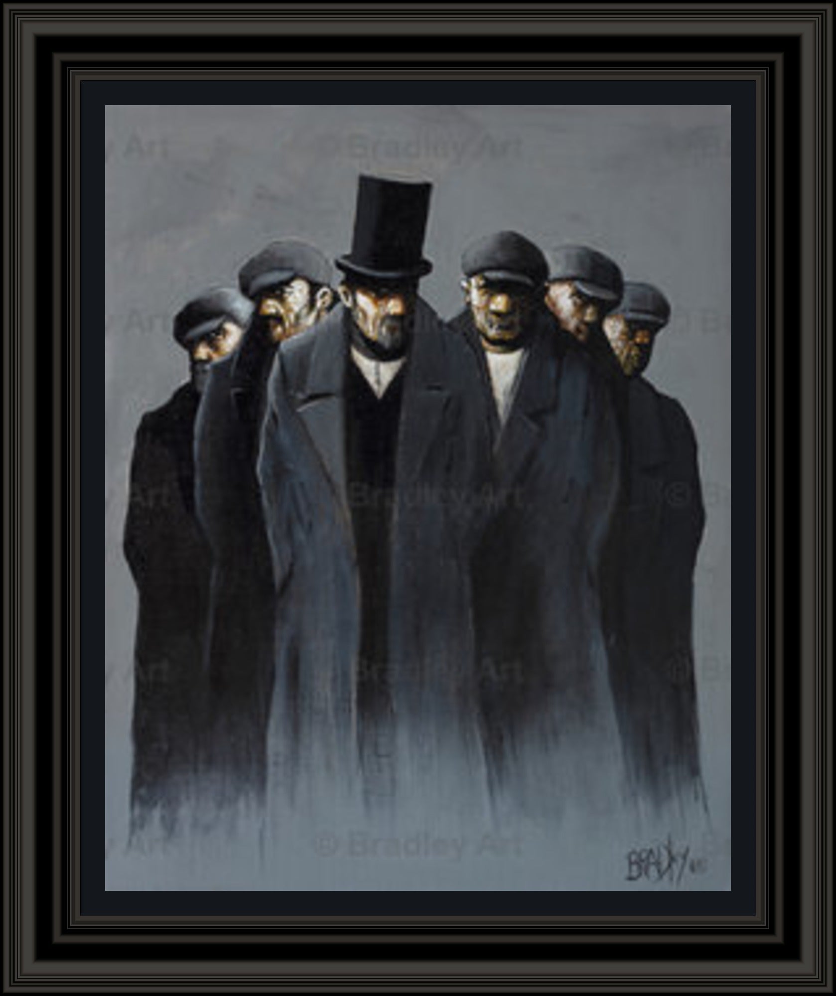 "Men of Business" HE Canvas