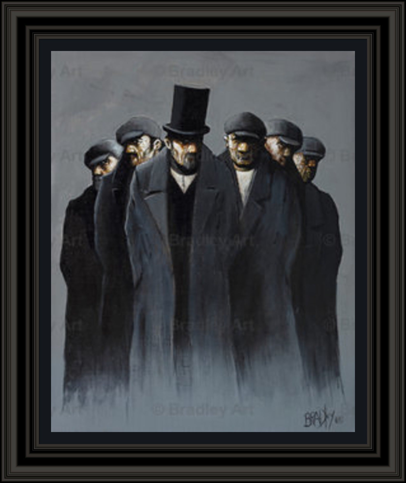"Men of Business" Canvas