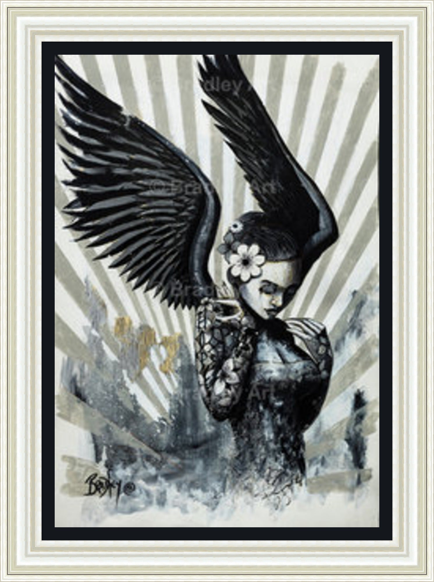 "My Angel II" HE Canvas