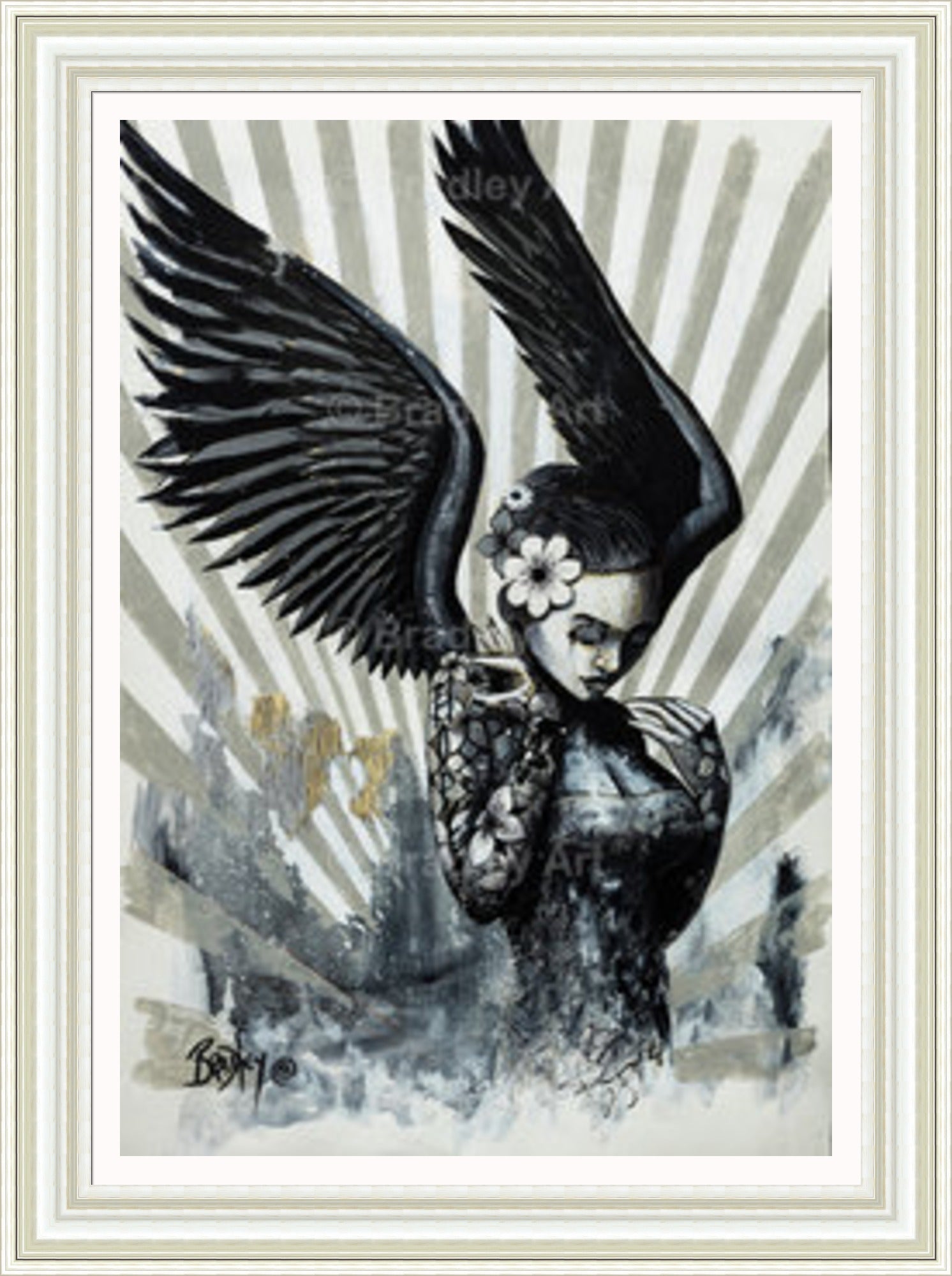 "My Angel II" HE Canvas