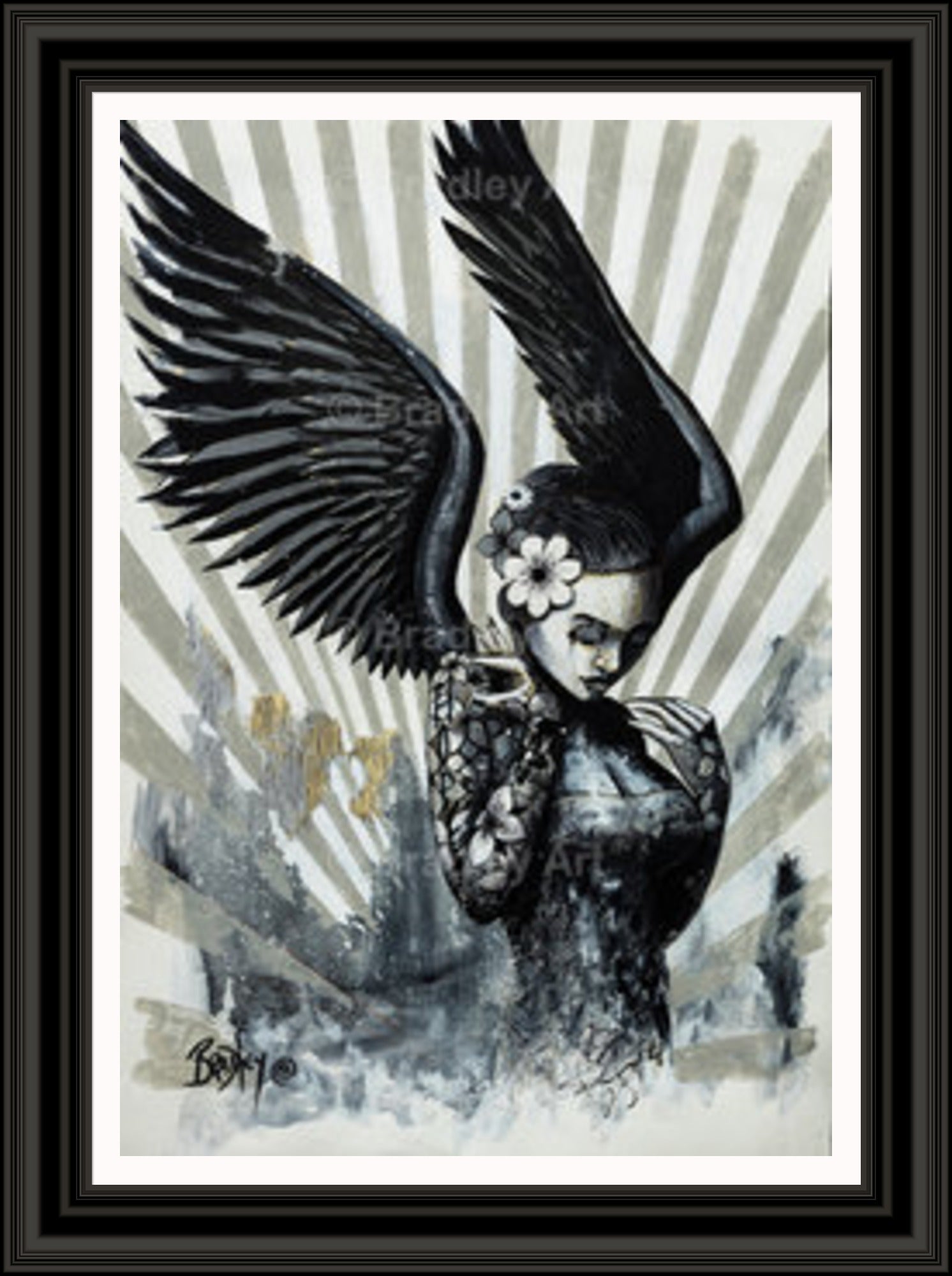 "My Angel II" HE Canvas