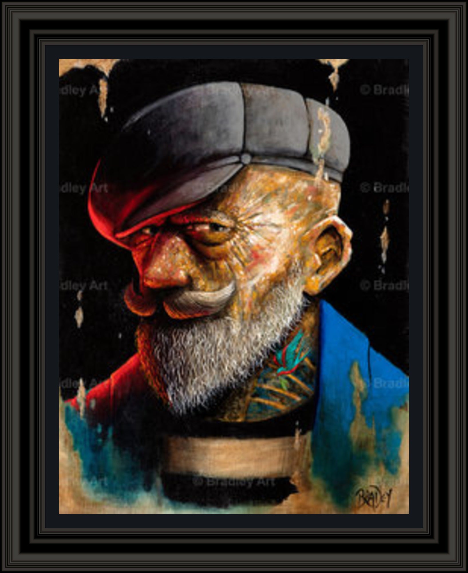 "Old Timer" HE Canvas