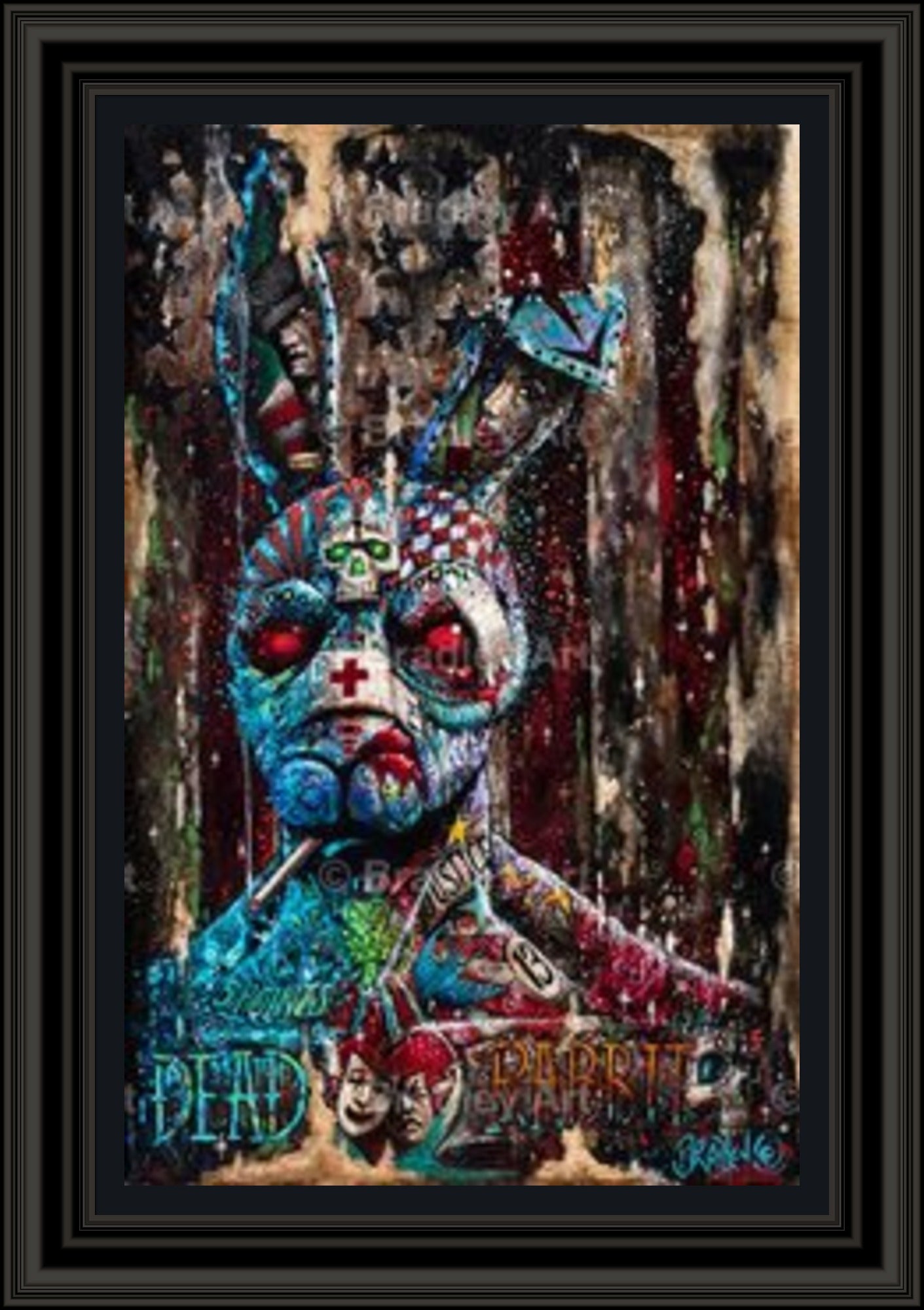 "The Dead Rabbit" HE Canvas