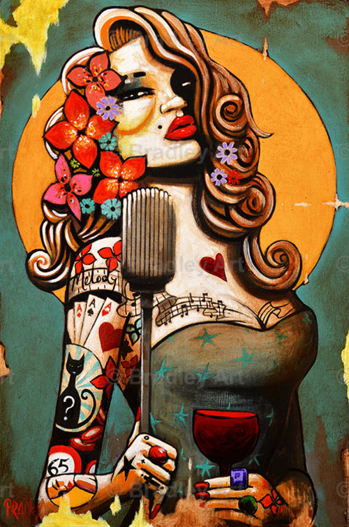 "Melody" Canvas