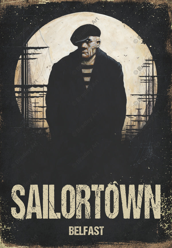 "Sailortown Belfast" Print