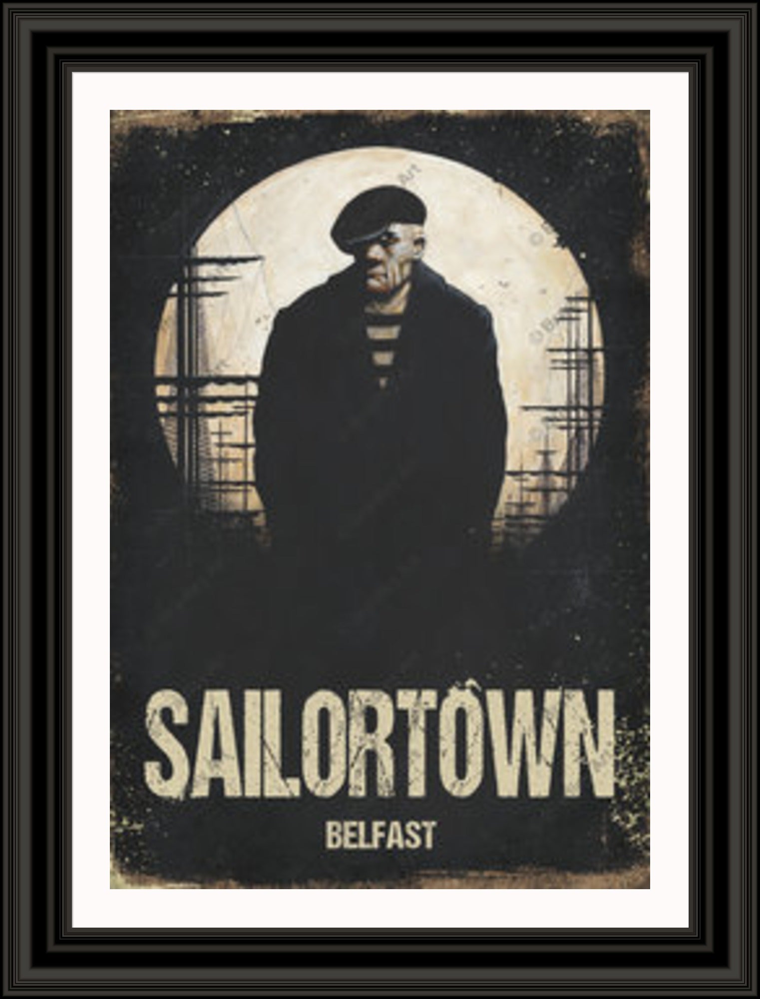 "Sailortown Belfast" HE Canvas